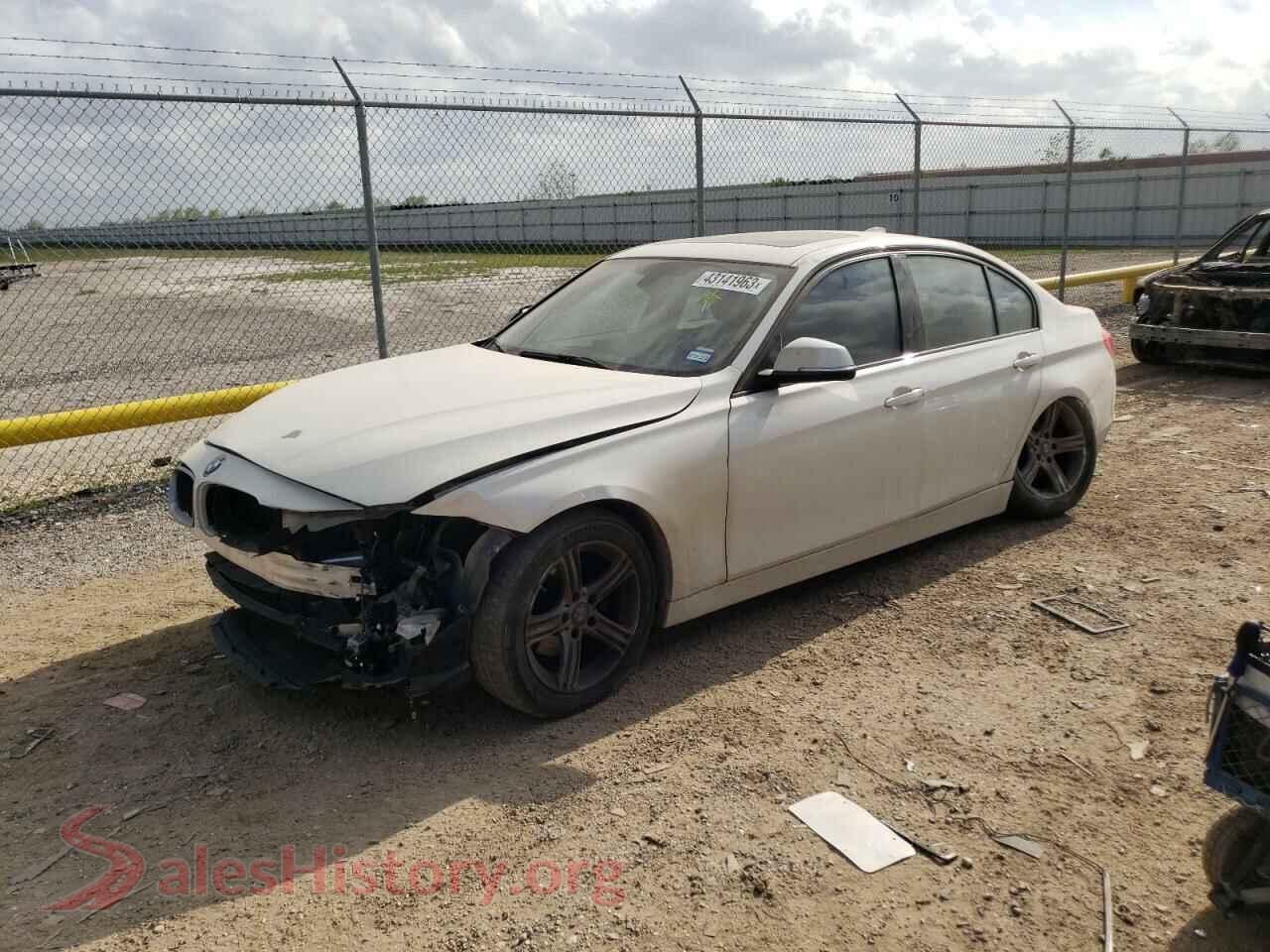 2015 BMW 3 SERIES — VIN WBA3A5C59FF606754
