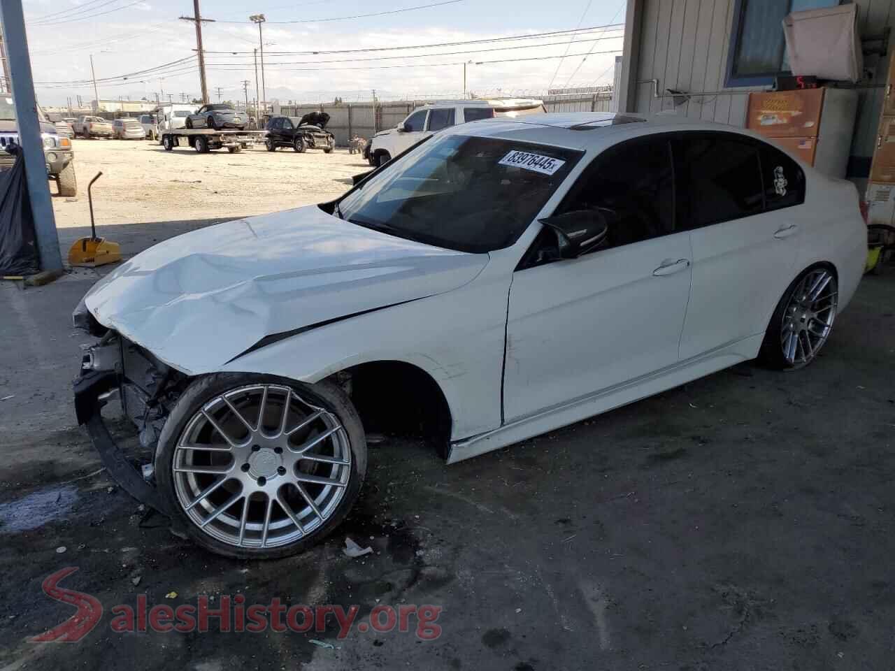2015 BMW 3 SERIES — VIN WBA3A5C59FP604092
