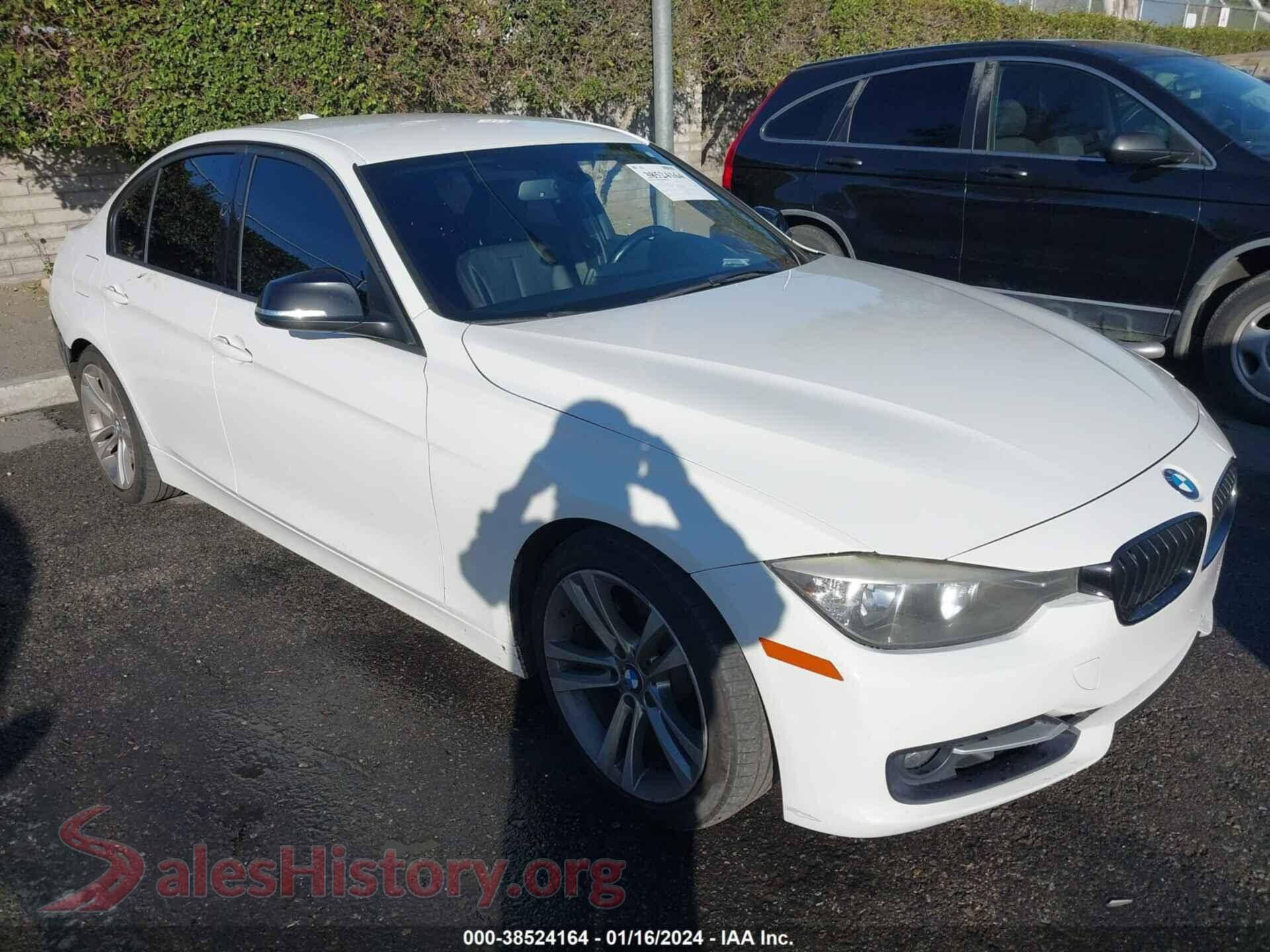 2013 BMW 328I — VIN WBA3A5C5XDF603584