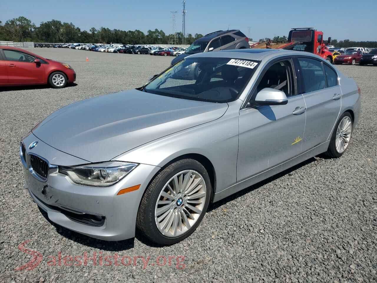2015 BMW 3 SERIES — VIN WBA3A5C5XFF609694