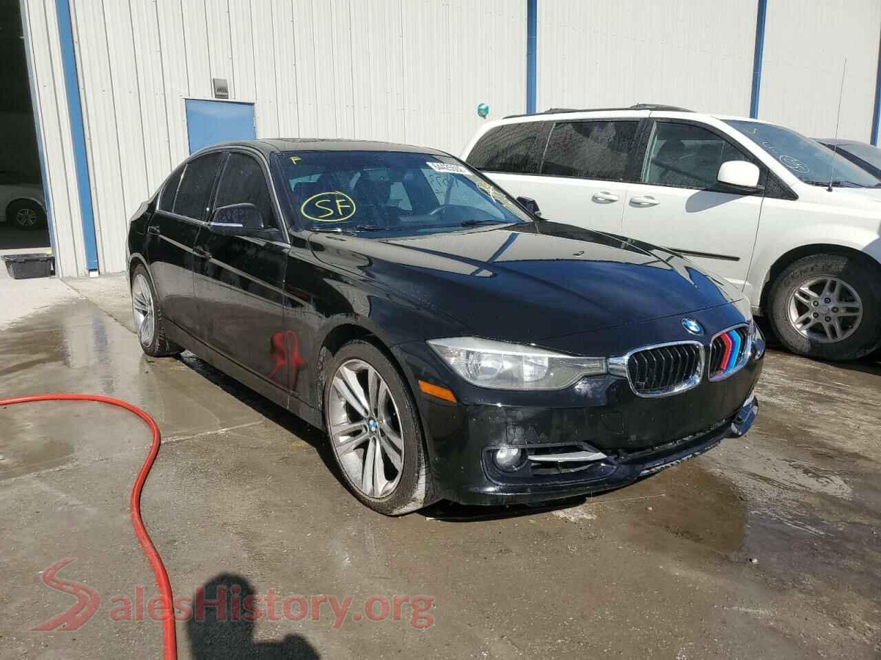 2015 BMW 3 SERIES — VIN WBA3A5C5XFP604215
