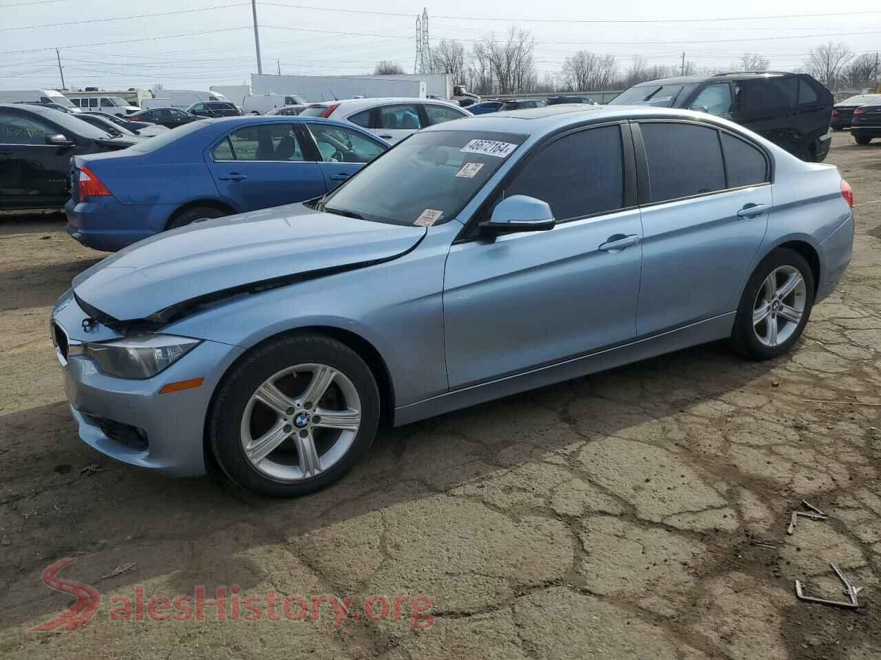 2013 BMW 3 SERIES — VIN WBA3A5G50DNP24110
