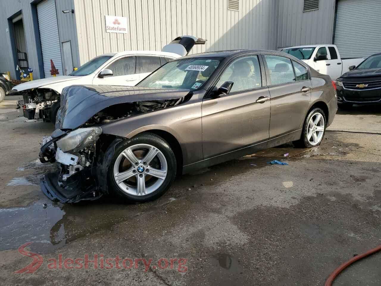 2015 BMW 3 SERIES — VIN WBA3A5G50FNS85249