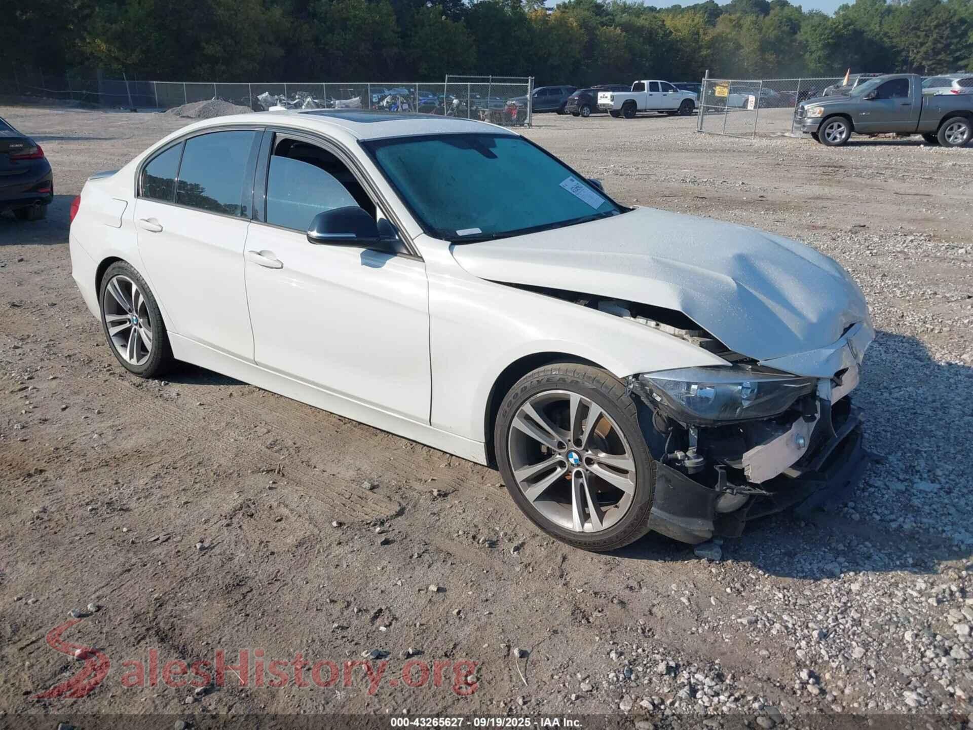 2015 BMW 328I — VIN WBA3A5G50FNS88510