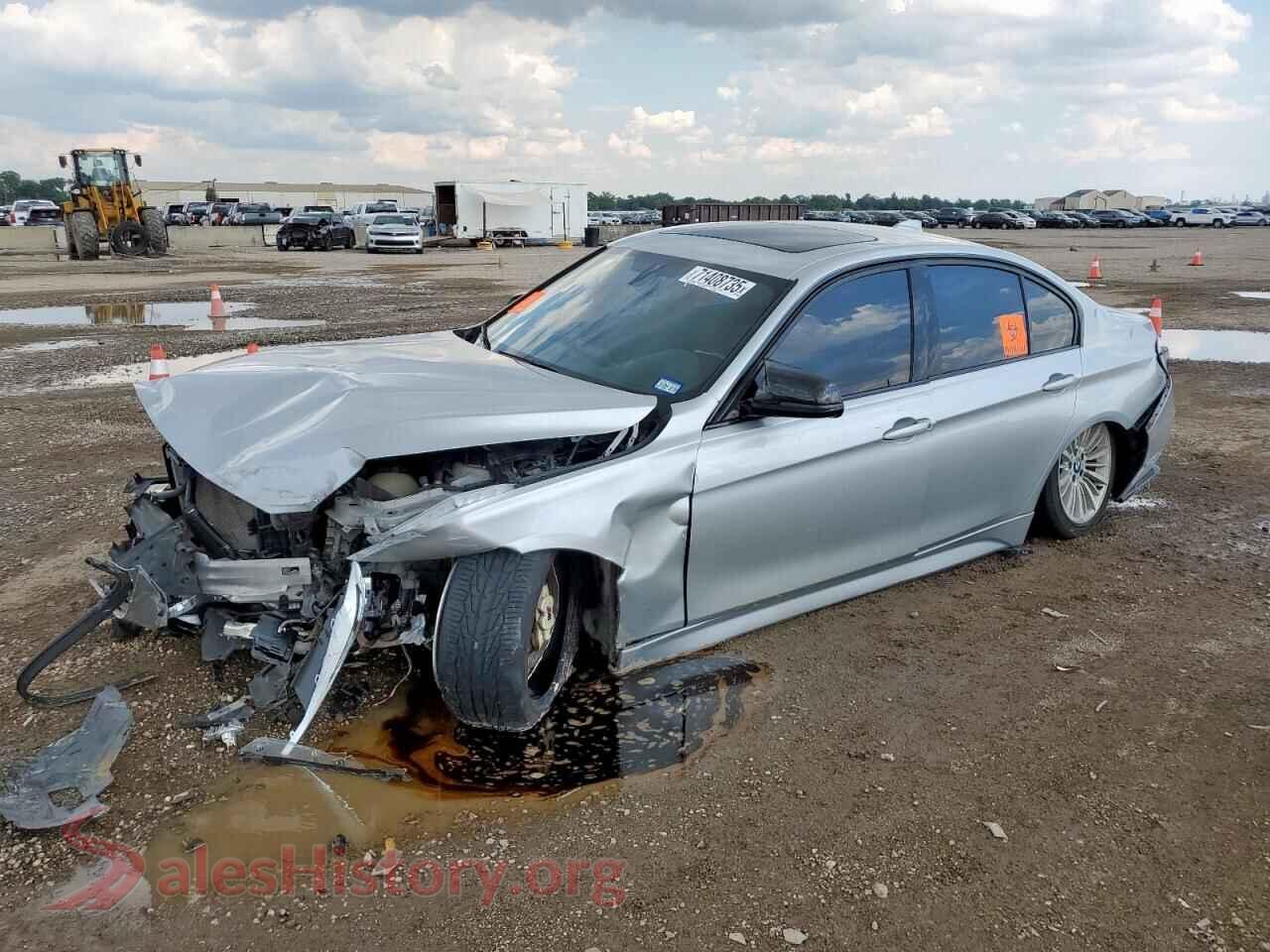 2015 BMW 3 SERIES — VIN WBA3A5G50FNS91651