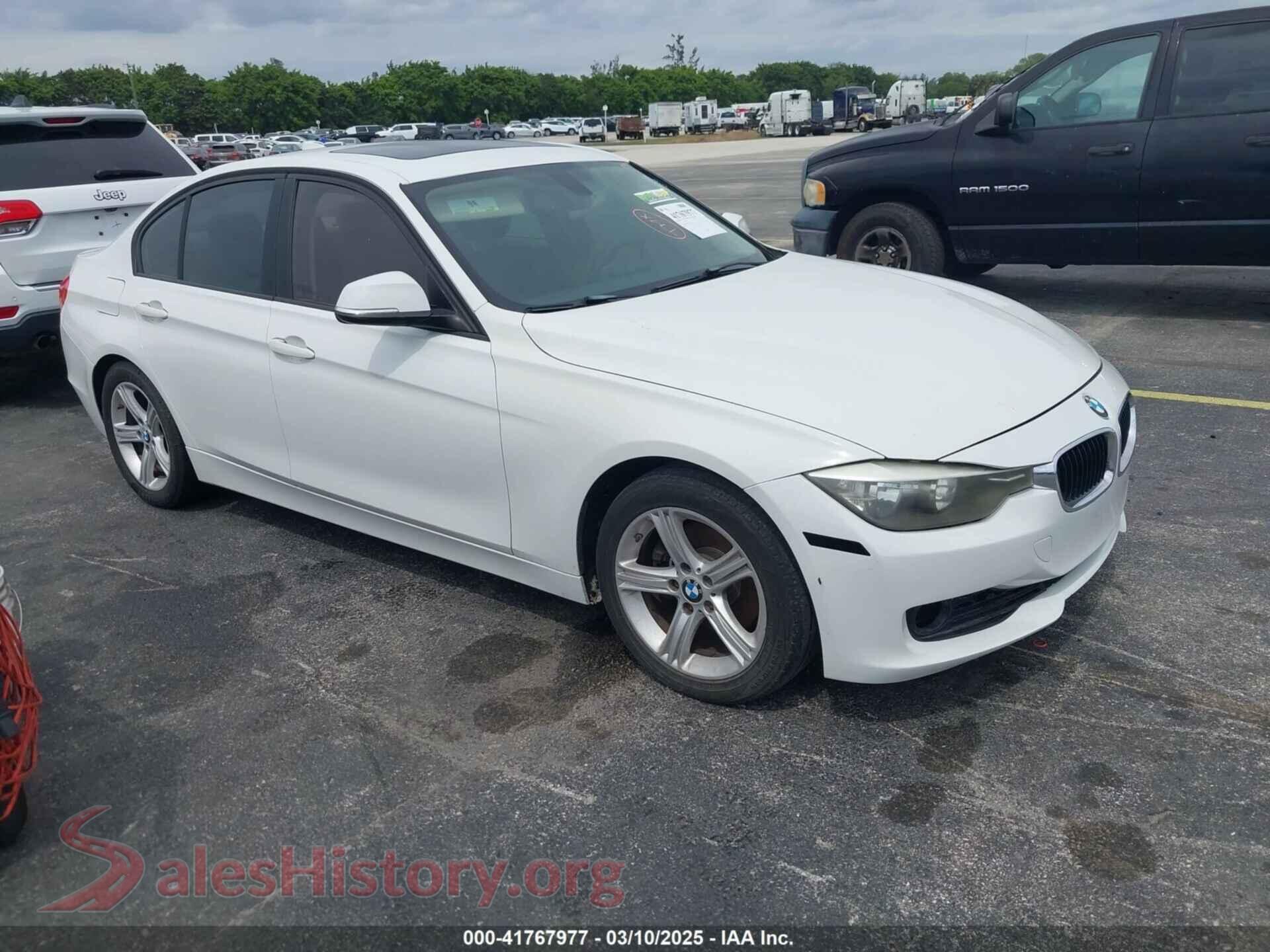 2013 BMW 328I — VIN WBA3A5G51DNP26142