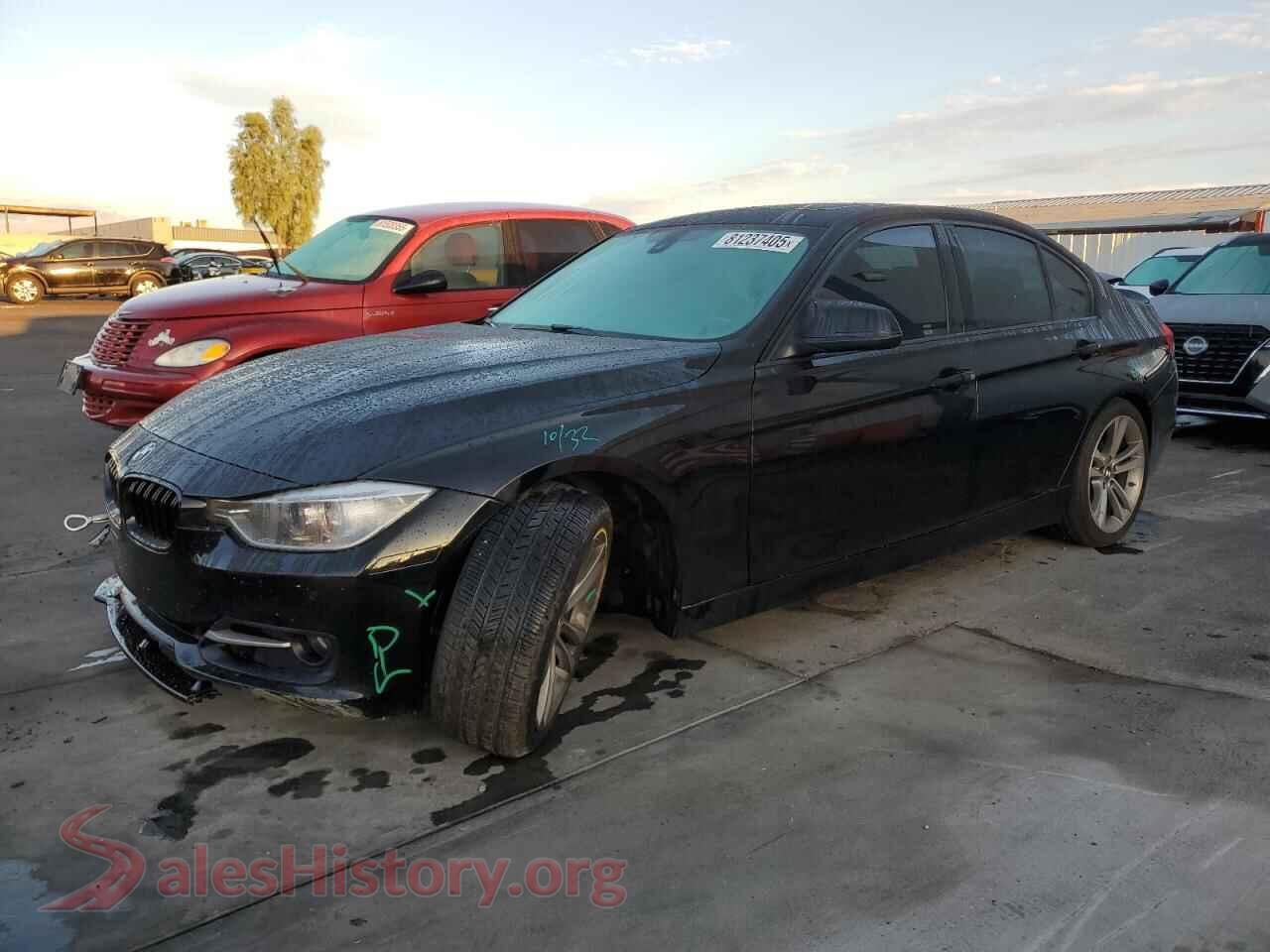 2015 BMW 3 SERIES — VIN WBA3A5G51FNS89438