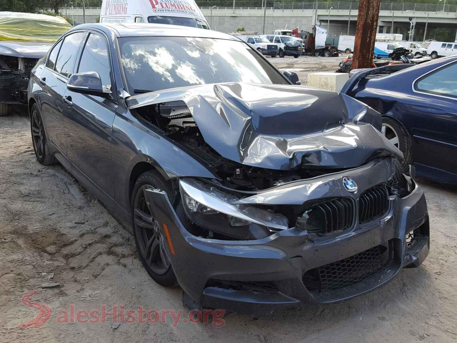 2015 BMW 3 SERIES — VIN WBA3A5G51FNS90556