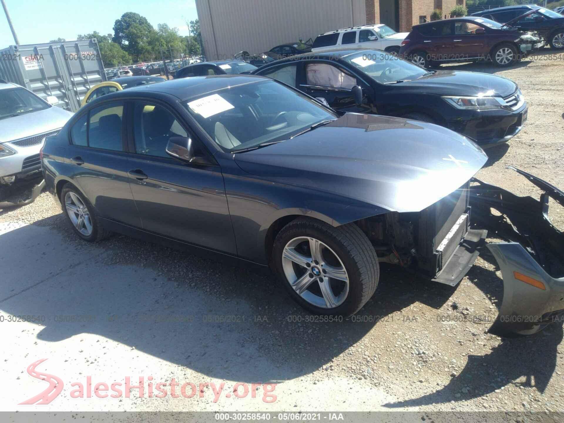2014 BMW 3 SERIES — VIN WBA3A5G53ENP30534