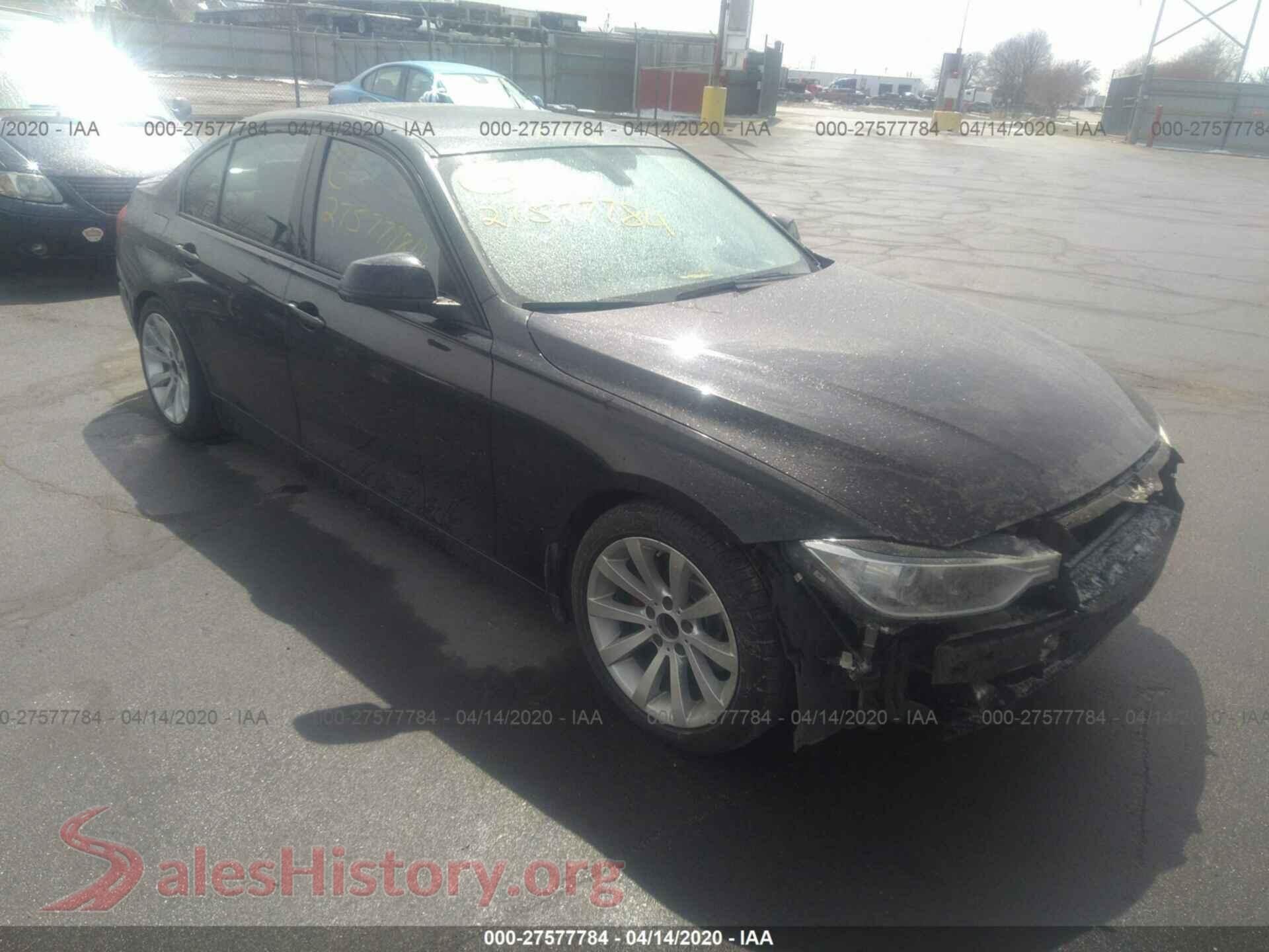 2012 BMW 328 — VIN WBA3A5G54CNP15506