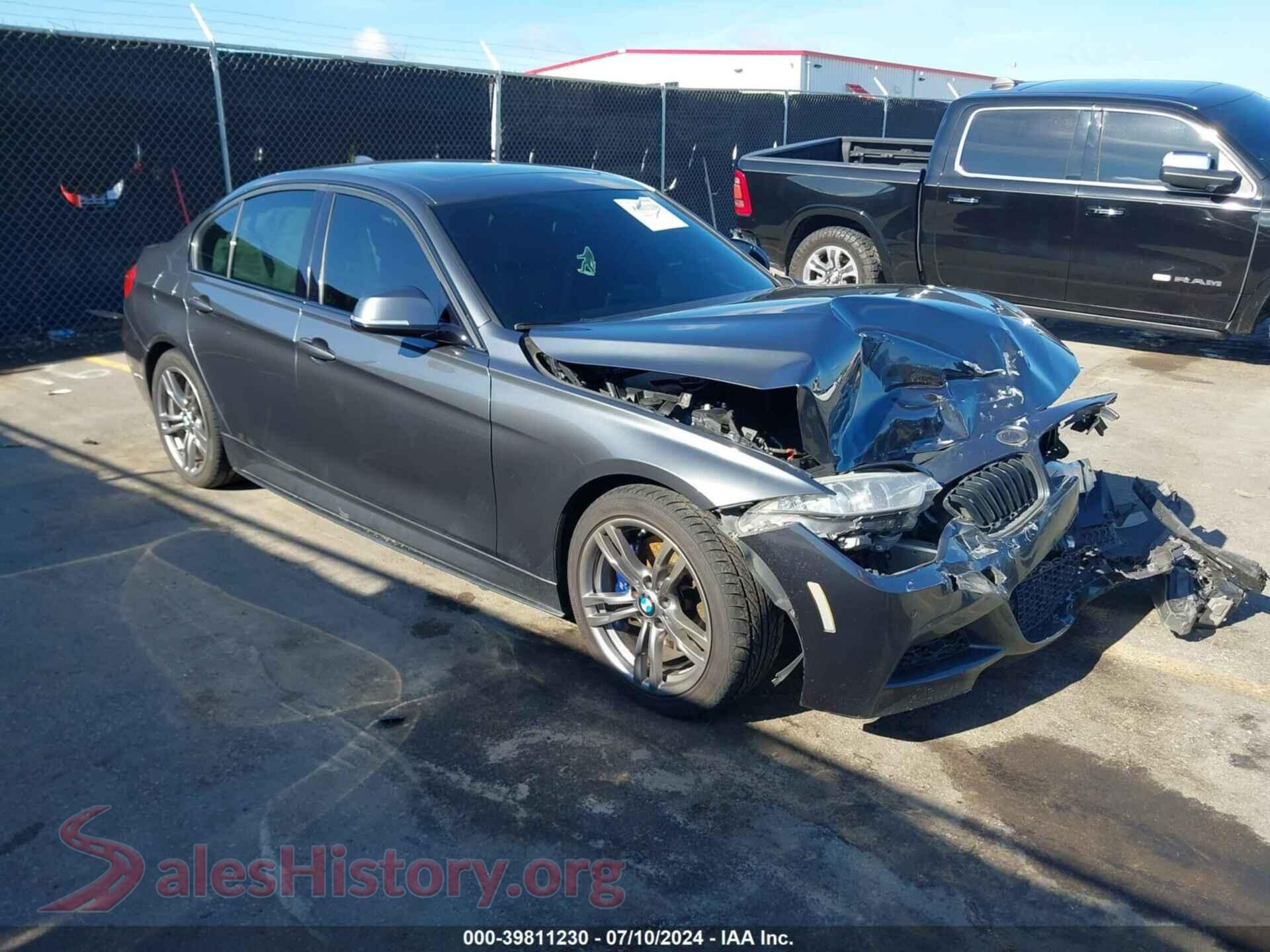 2015 BMW 328I — VIN WBA3A5G54FNS85786