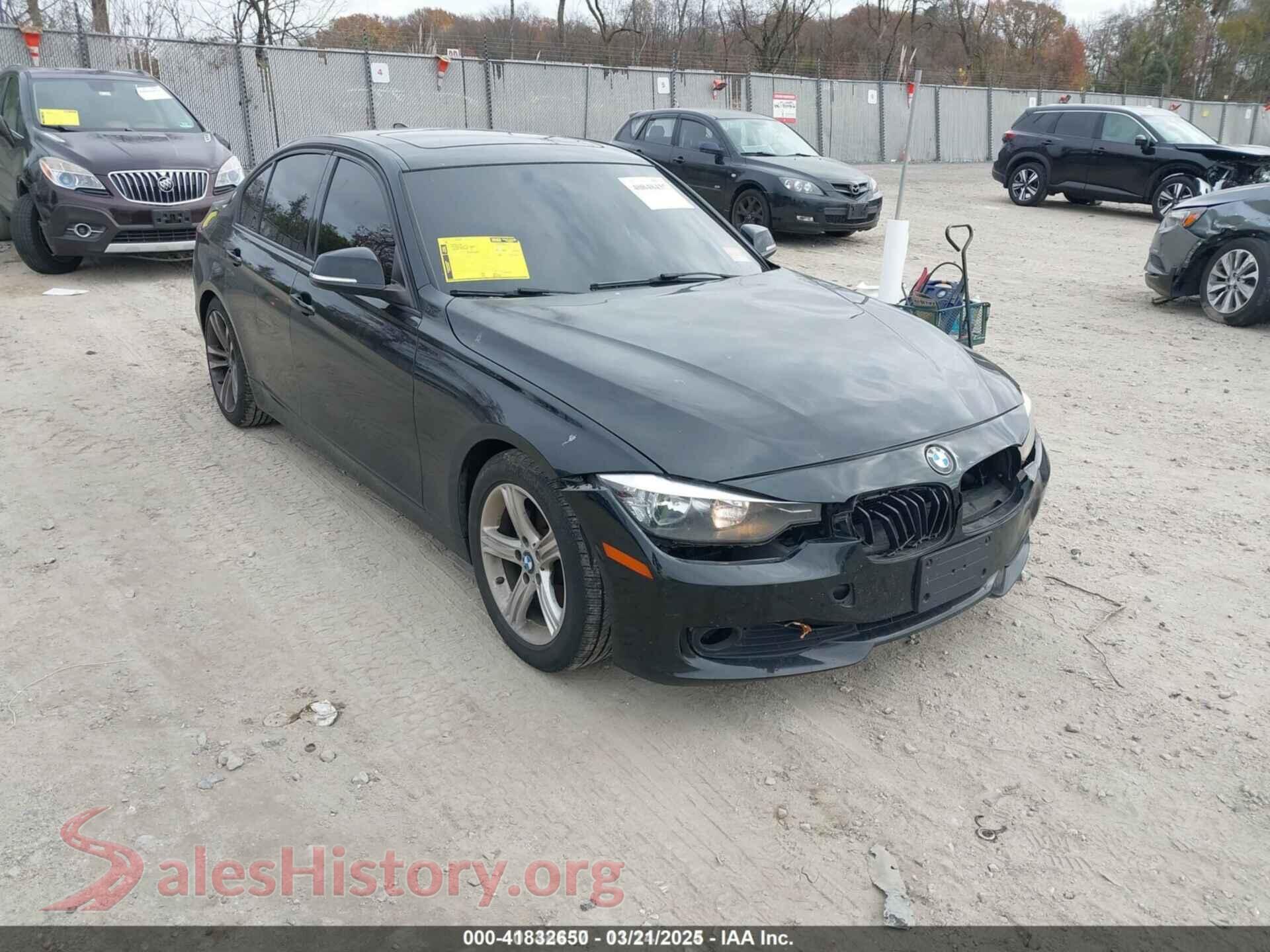 2013 BMW 328I — VIN WBA3A5G55DNP25642