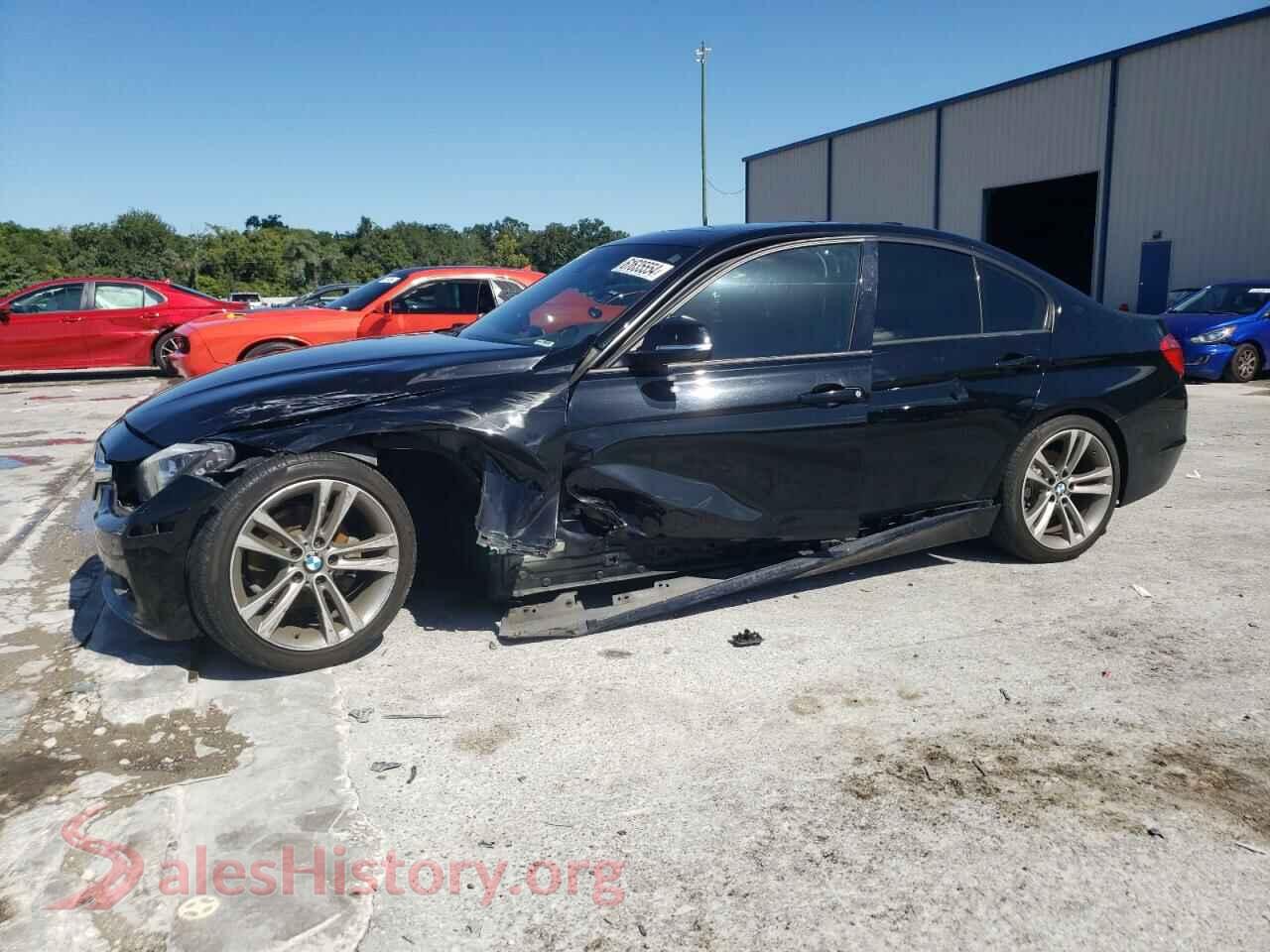 2014 BMW 3 SERIES — VIN WBA3A5G56ENP27952