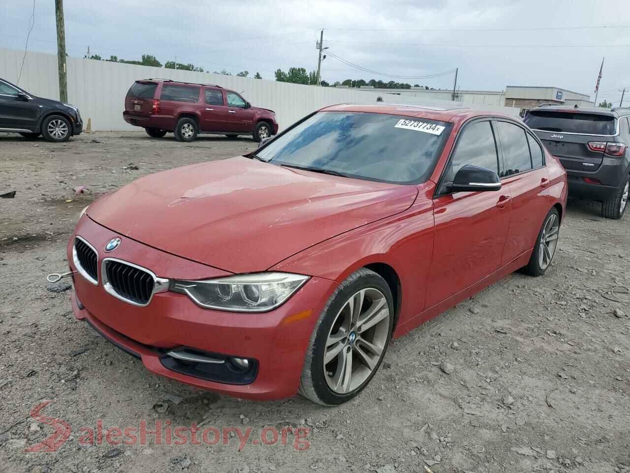 2015 BMW 3 SERIES — VIN WBA3A5G56FNS86230