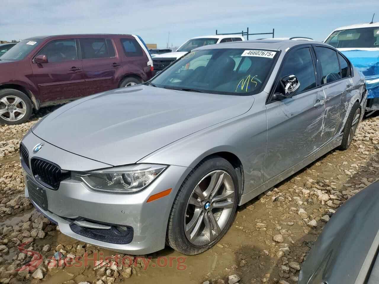 2015 BMW 3 SERIES — VIN WBA3A5G56FNS91184