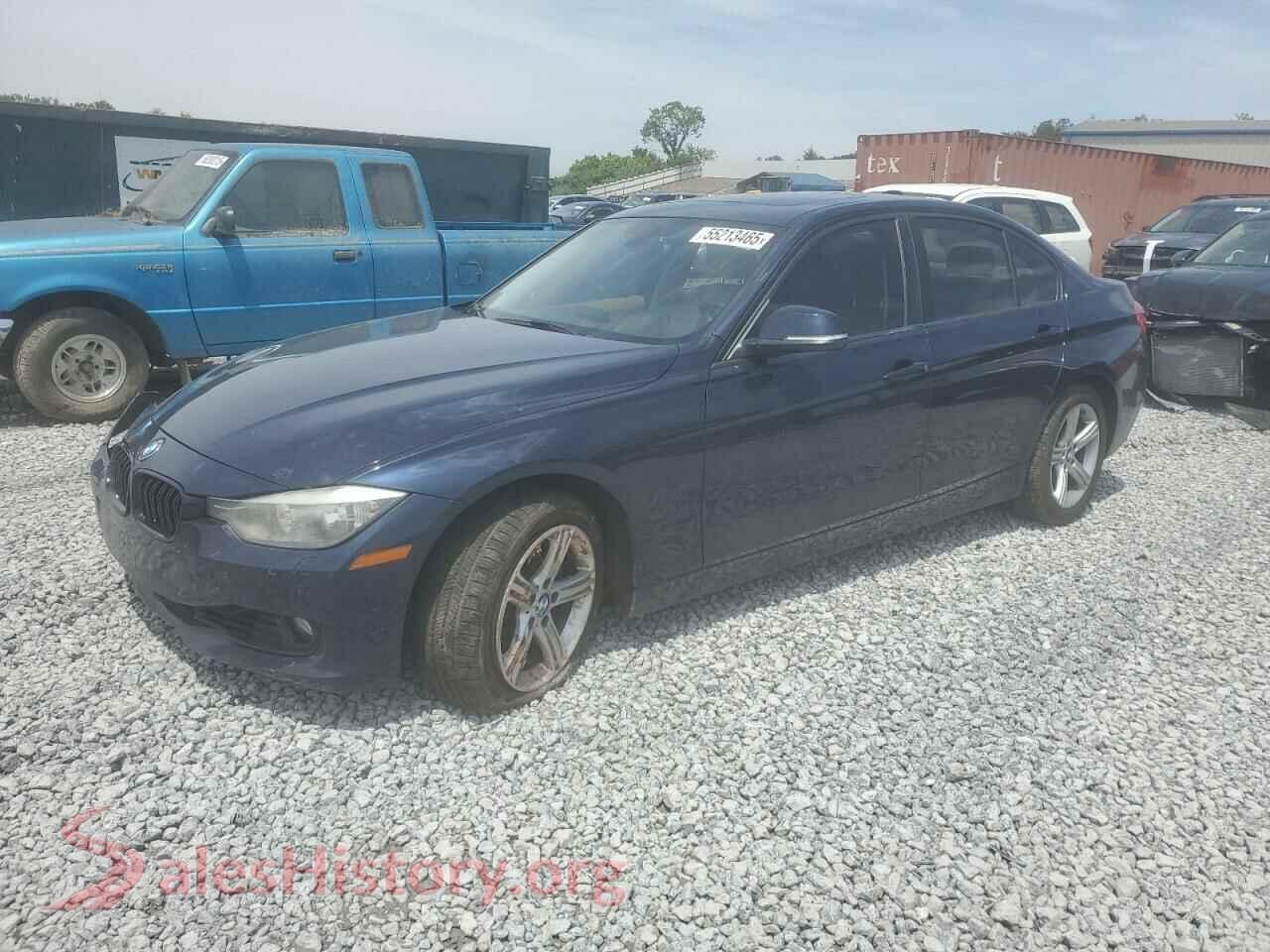 2015 BMW 3 SERIES — VIN WBA3A5G56FNS91637