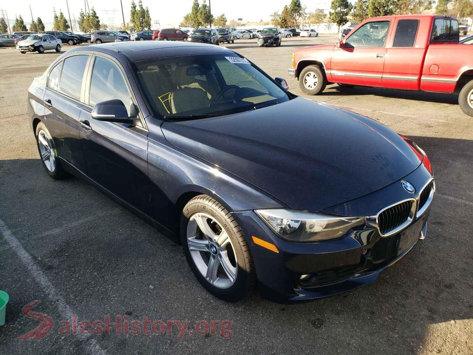 2013 BMW 3 SERIES — VIN WBA3A5G57DNP21320