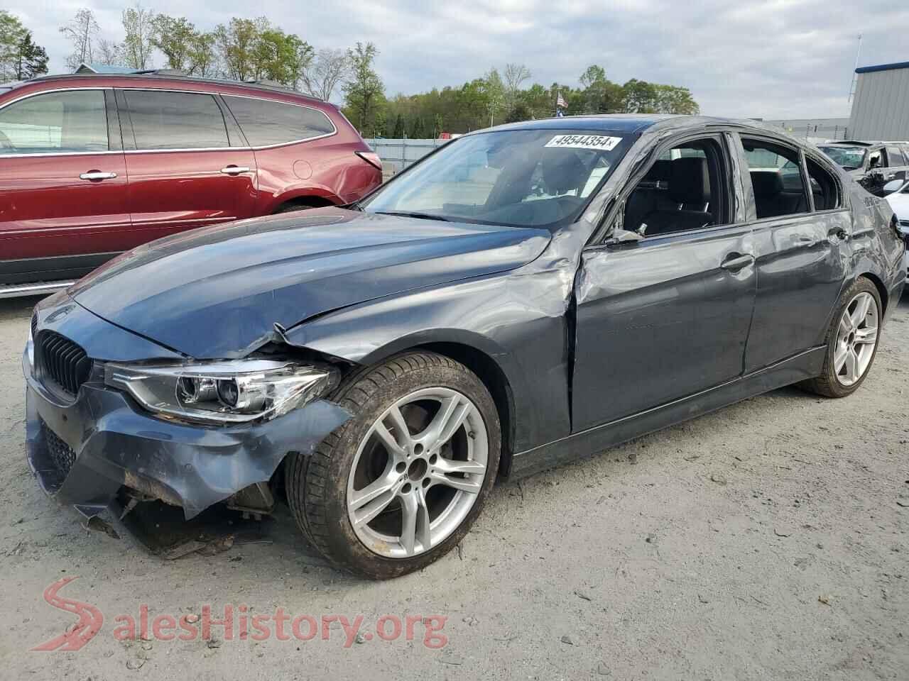 2014 BMW 3 SERIES — VIN WBA3A5G57ENP28446