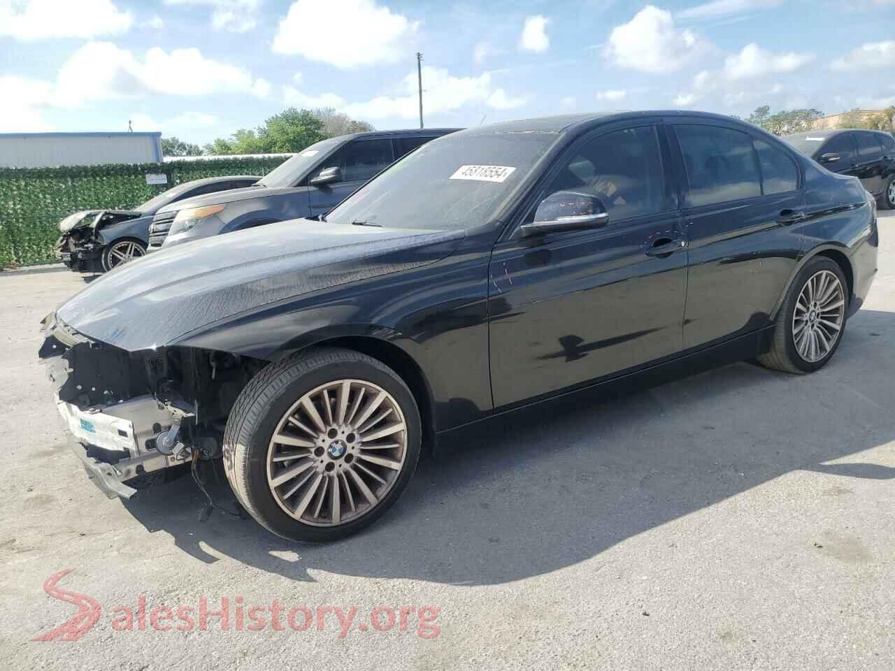2014 BMW 3 SERIES — VIN WBA3A5G57ENP30195