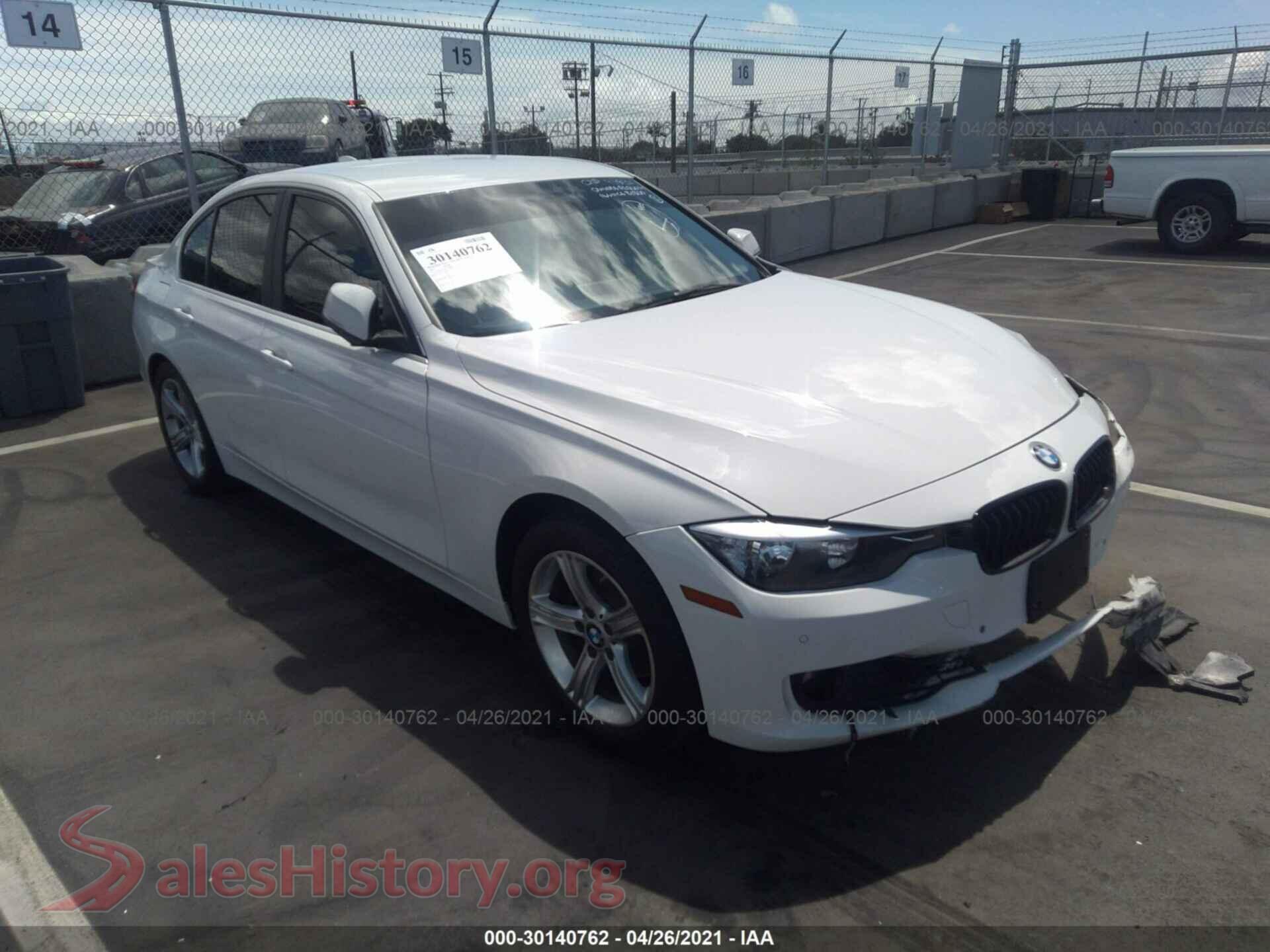 2015 BMW 3 SERIES — VIN WBA3A5G57FNS82333