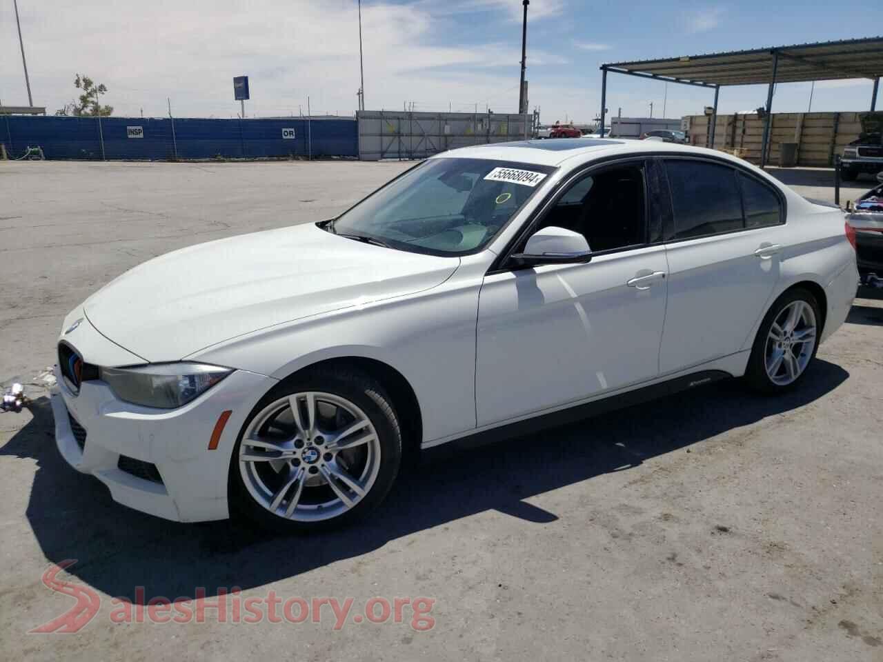 2015 BMW 3 SERIES — VIN WBA3A5G57FNS84129