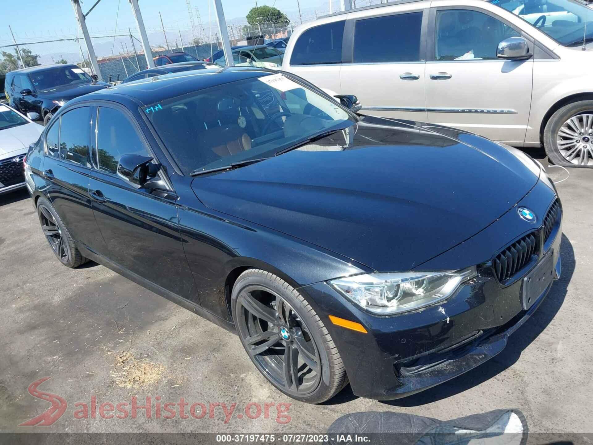 2015 BMW 3 SERIES — VIN WBA3A5G57FNS91596
