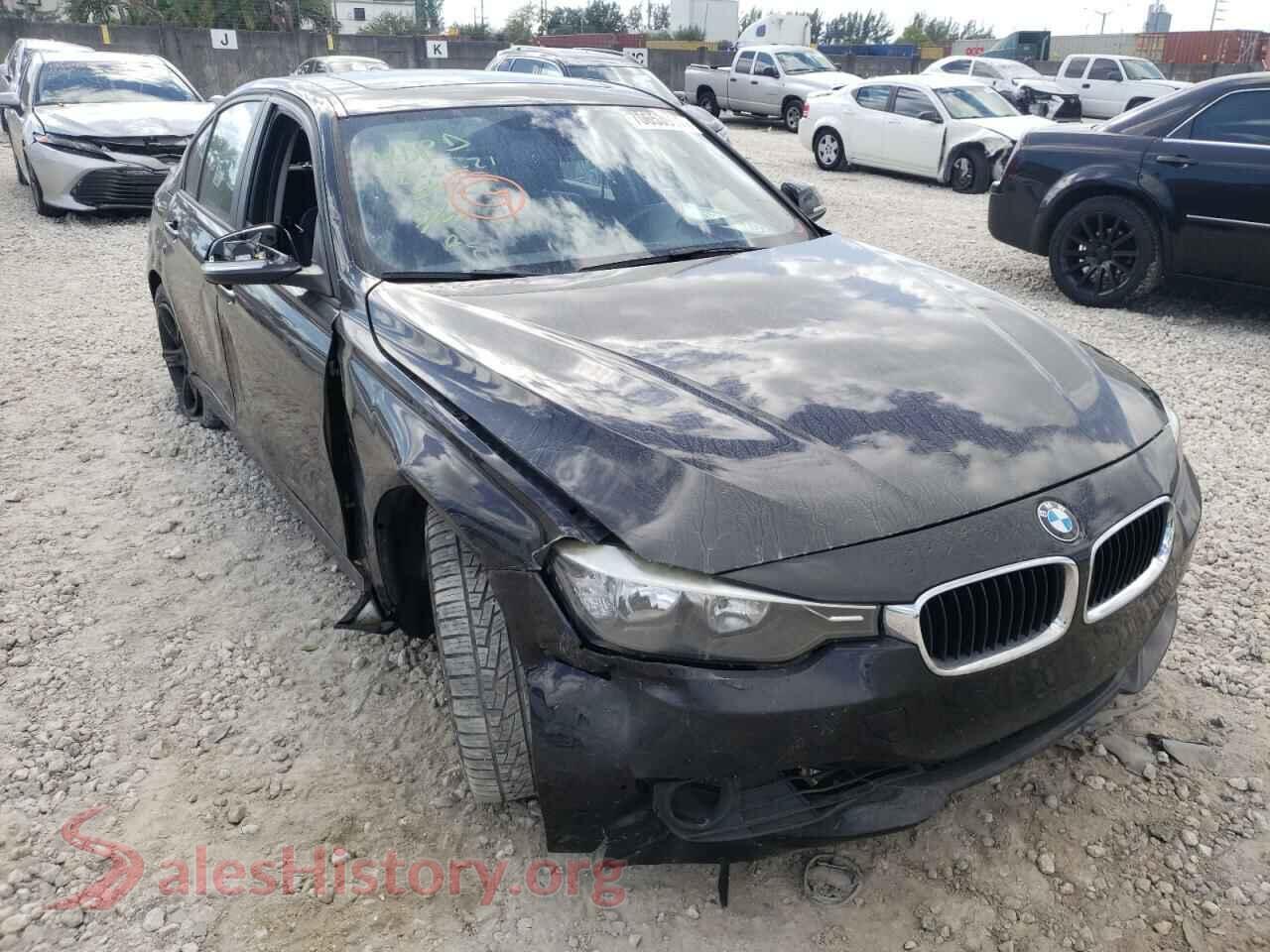 2015 BMW 3 SERIES — VIN WBA3A5G57FNS91730