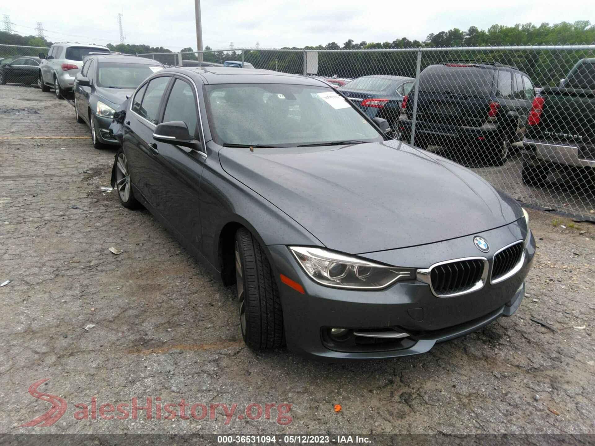 2015 BMW 3 SERIES — VIN WBA3A5G58FNS81935