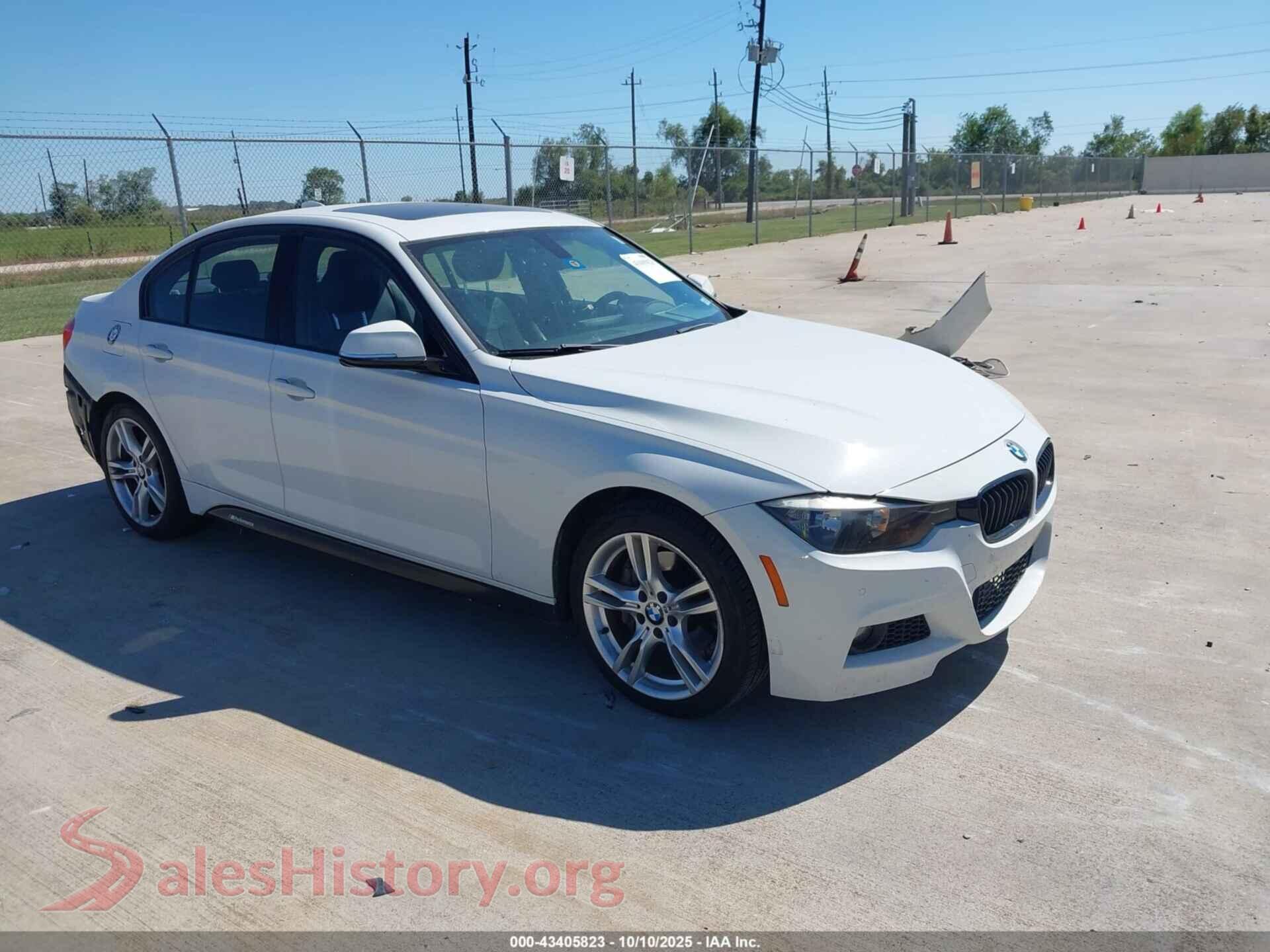 2015 BMW 328I — VIN WBA3A5G59FNS90756