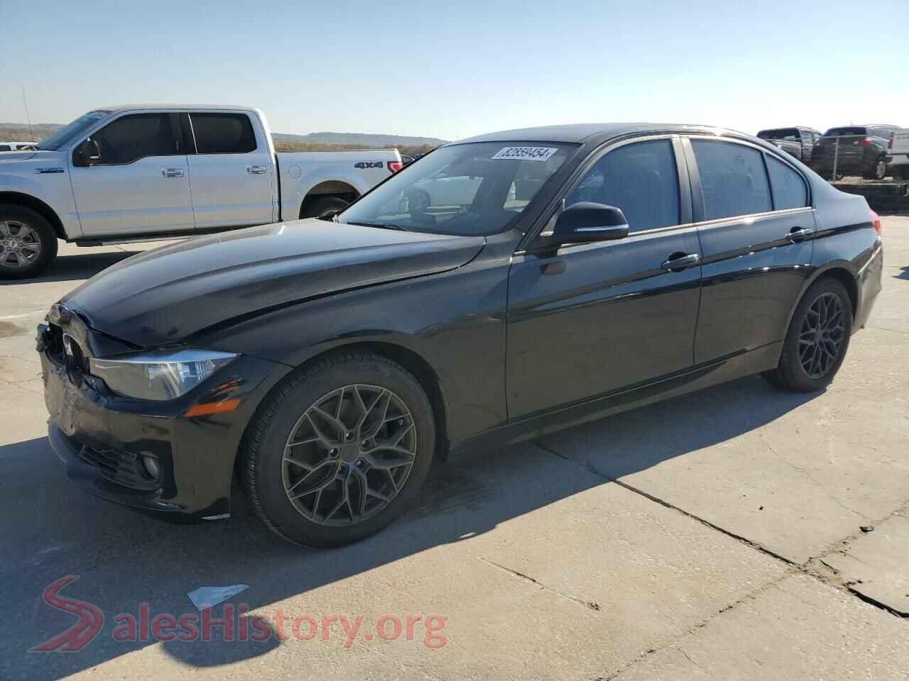 2014 BMW 3 SERIES — VIN WBA3A5G5XENP32698