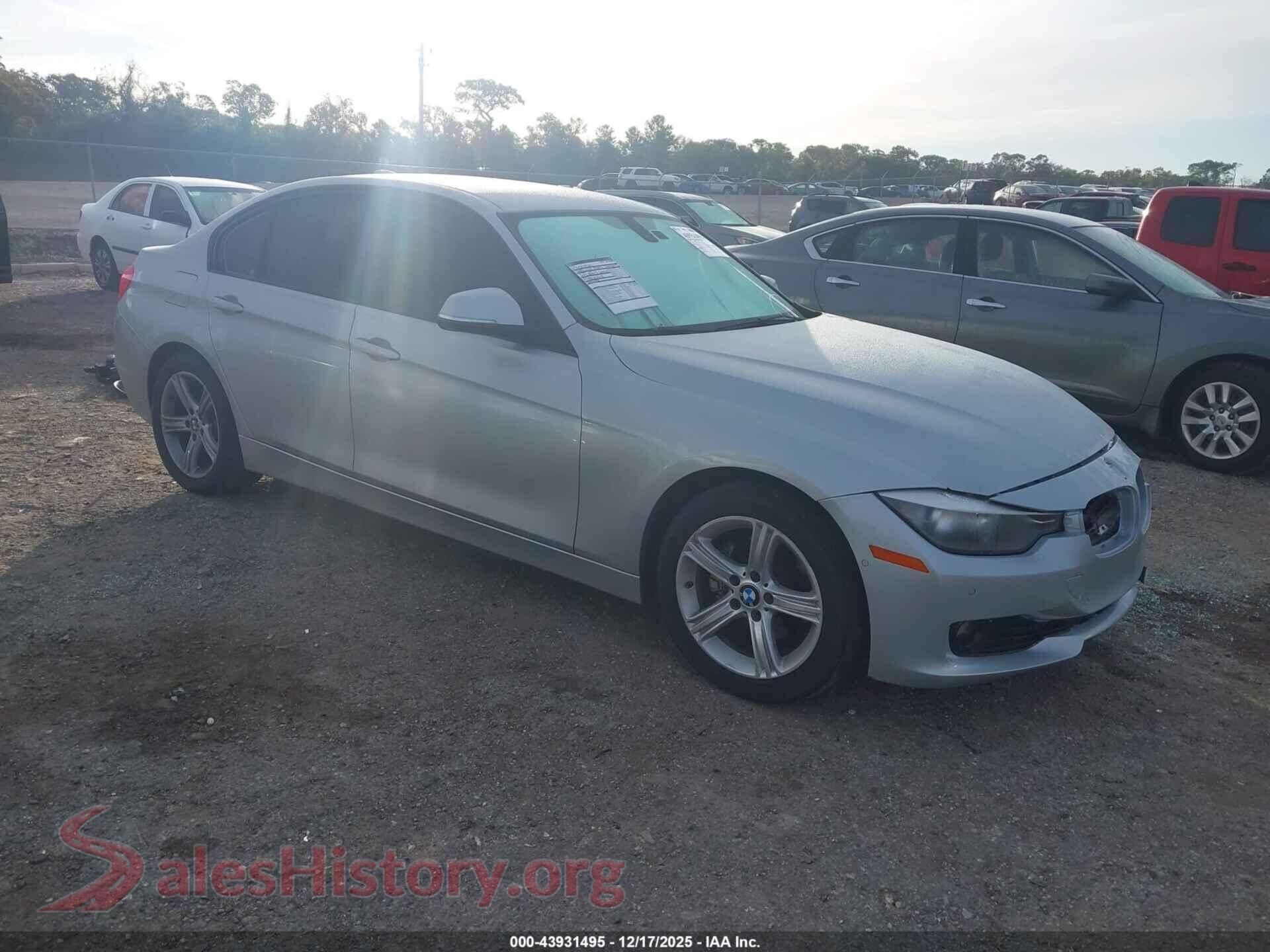 2015 BMW 328I — VIN WBA3A5G5XFNS85808