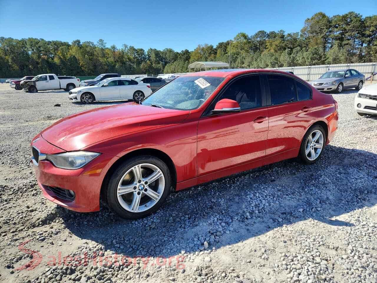 2015 BMW 3 SERIES — VIN WBA3A5G5XFNS87834