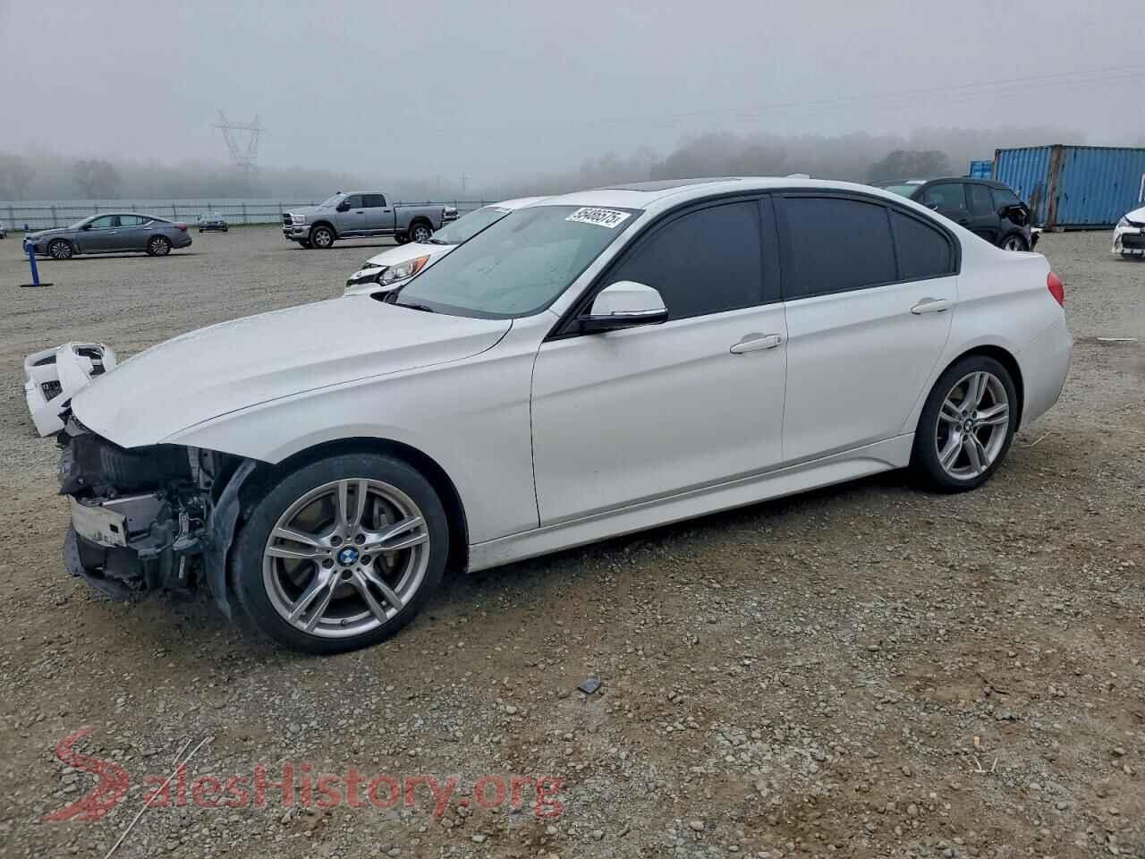 2013 BMW 3 SERIES — VIN WBA3A9C50DF476822