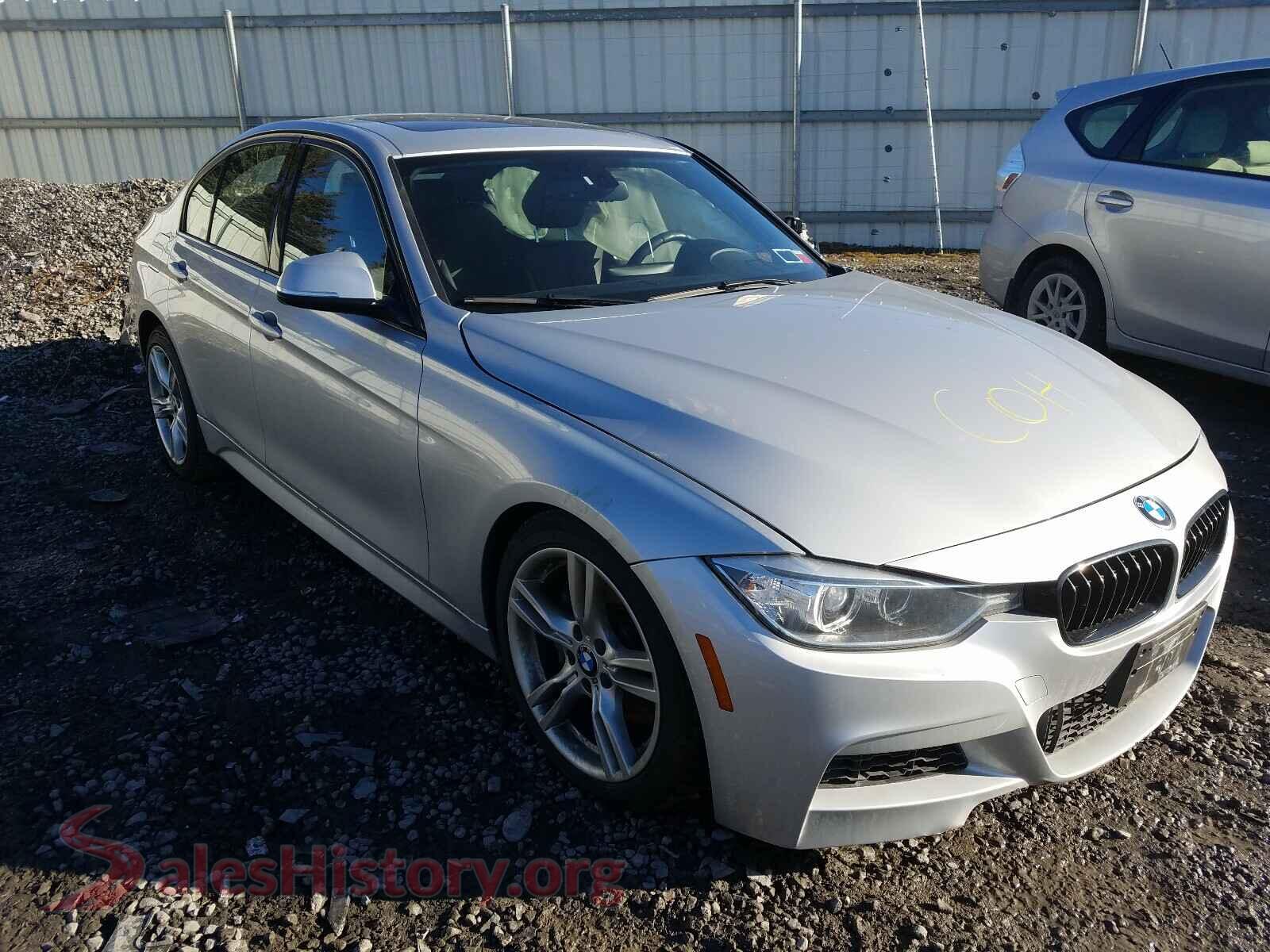 2014 BMW 3 SERIES — VIN WBA3A9C50EF478006