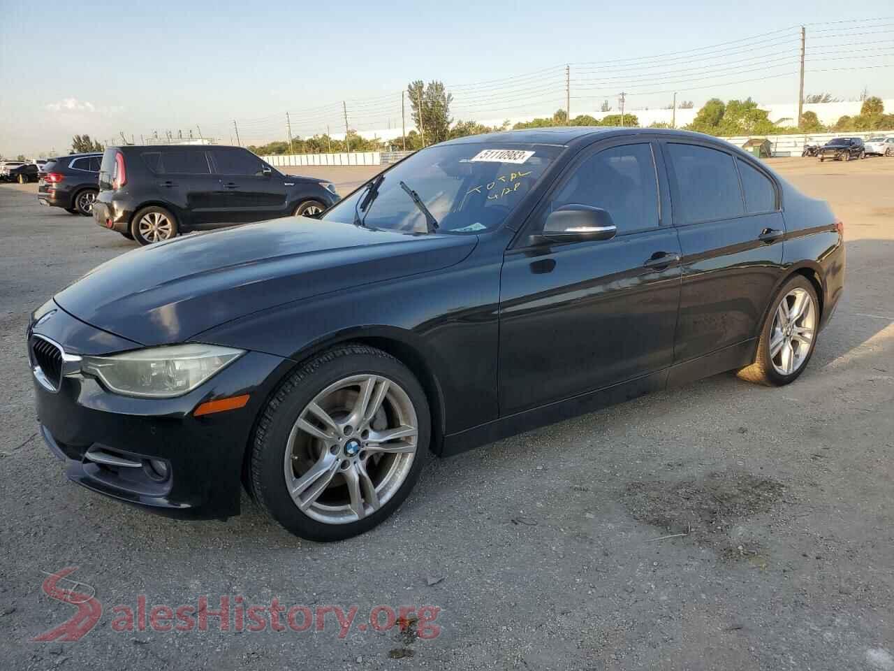 2014 BMW 3 SERIES — VIN WBA3A9C51EF478211