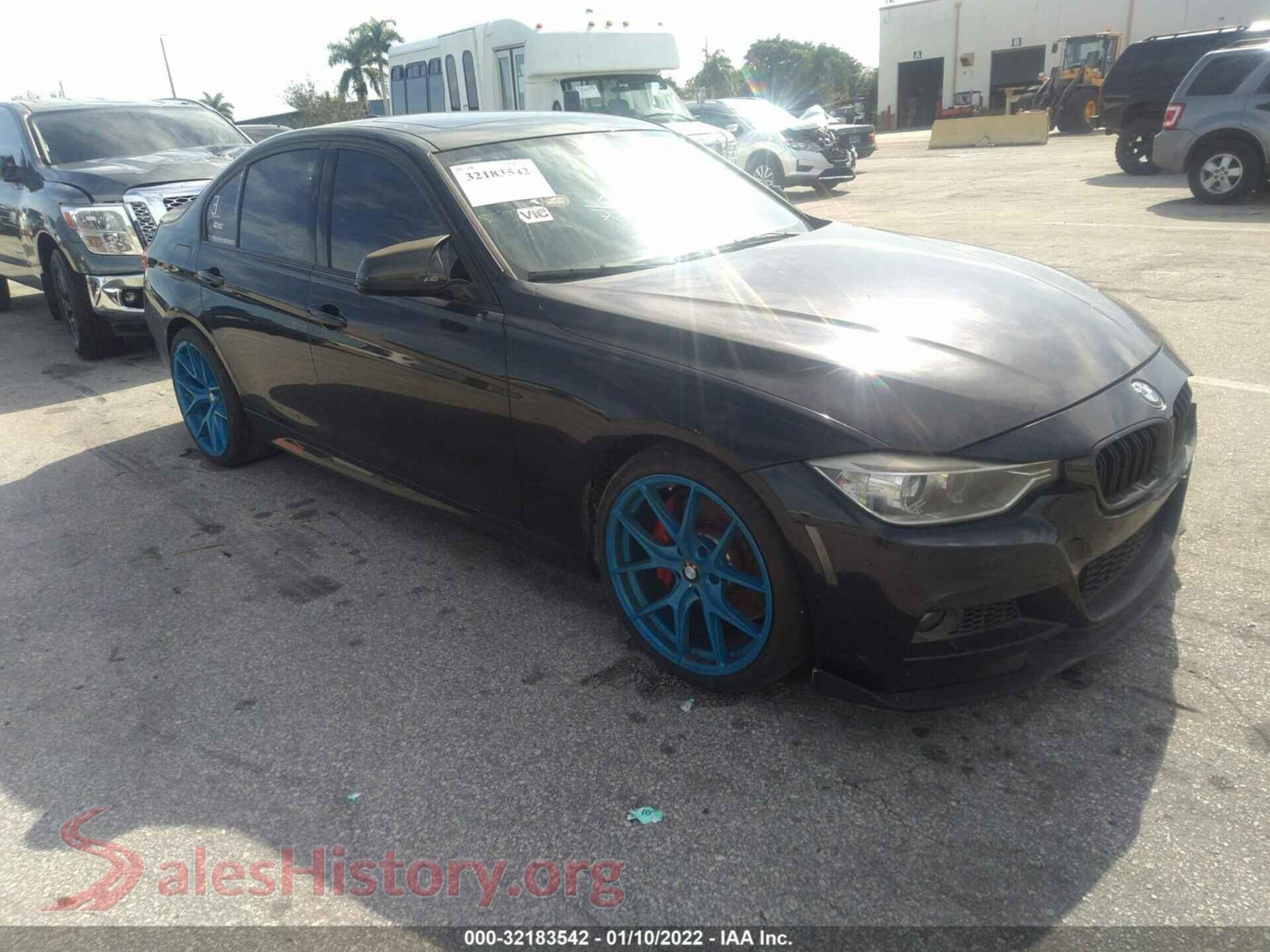 2015 BMW 3 SERIES — VIN WBA3A9C51FKW74464