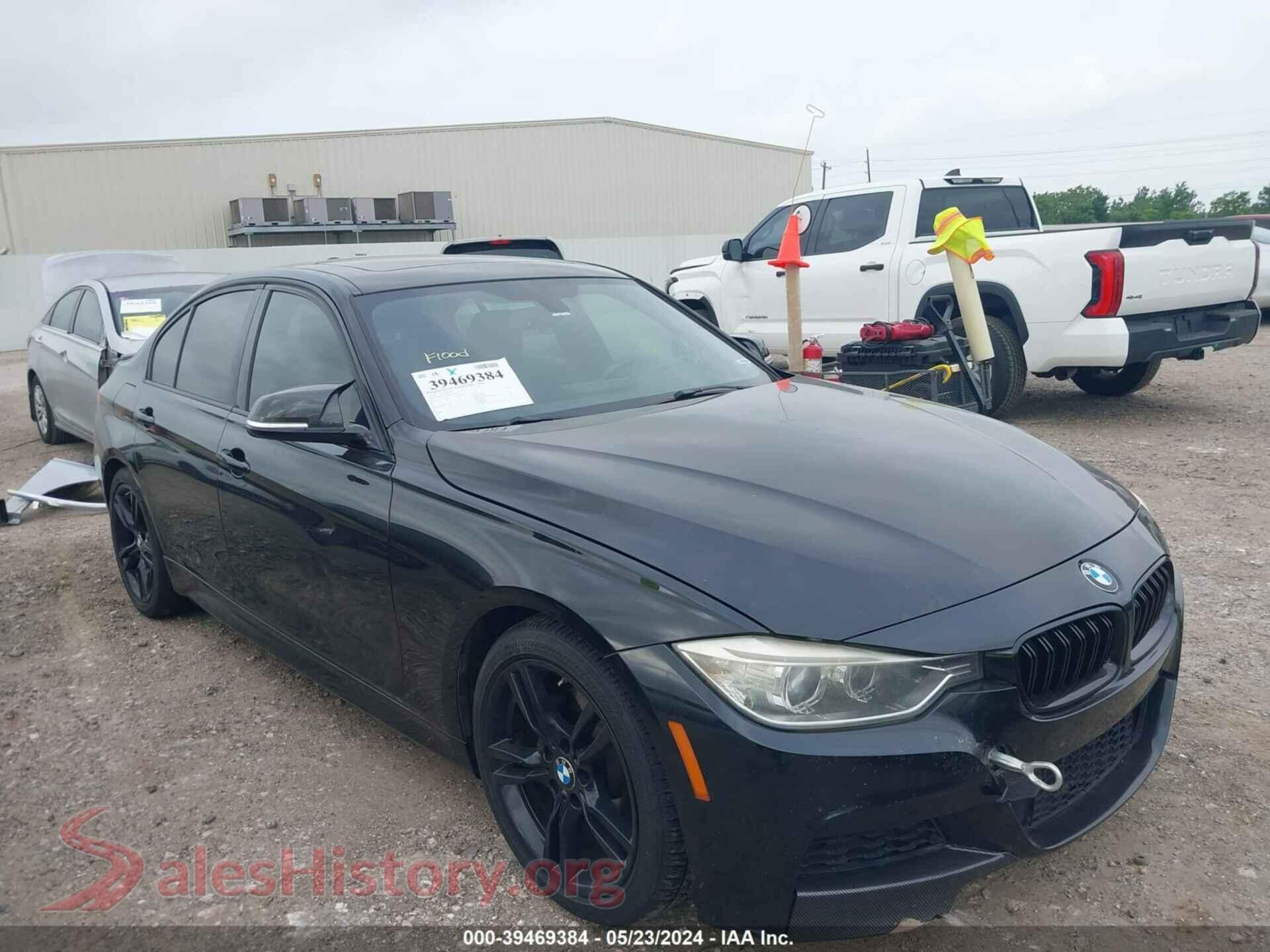 2013 BMW 335I — VIN WBA3A9C52DF477146