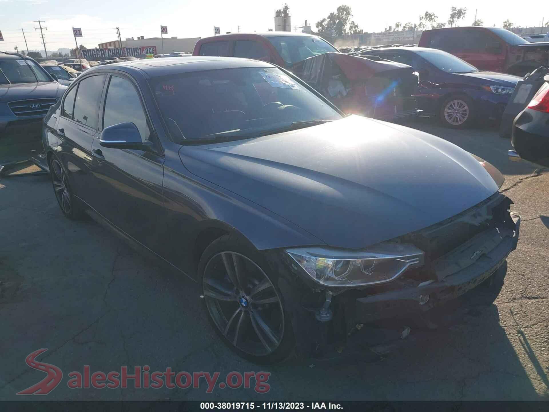 2015 BMW 3 SERIES — VIN WBA3A9C52FF686776
