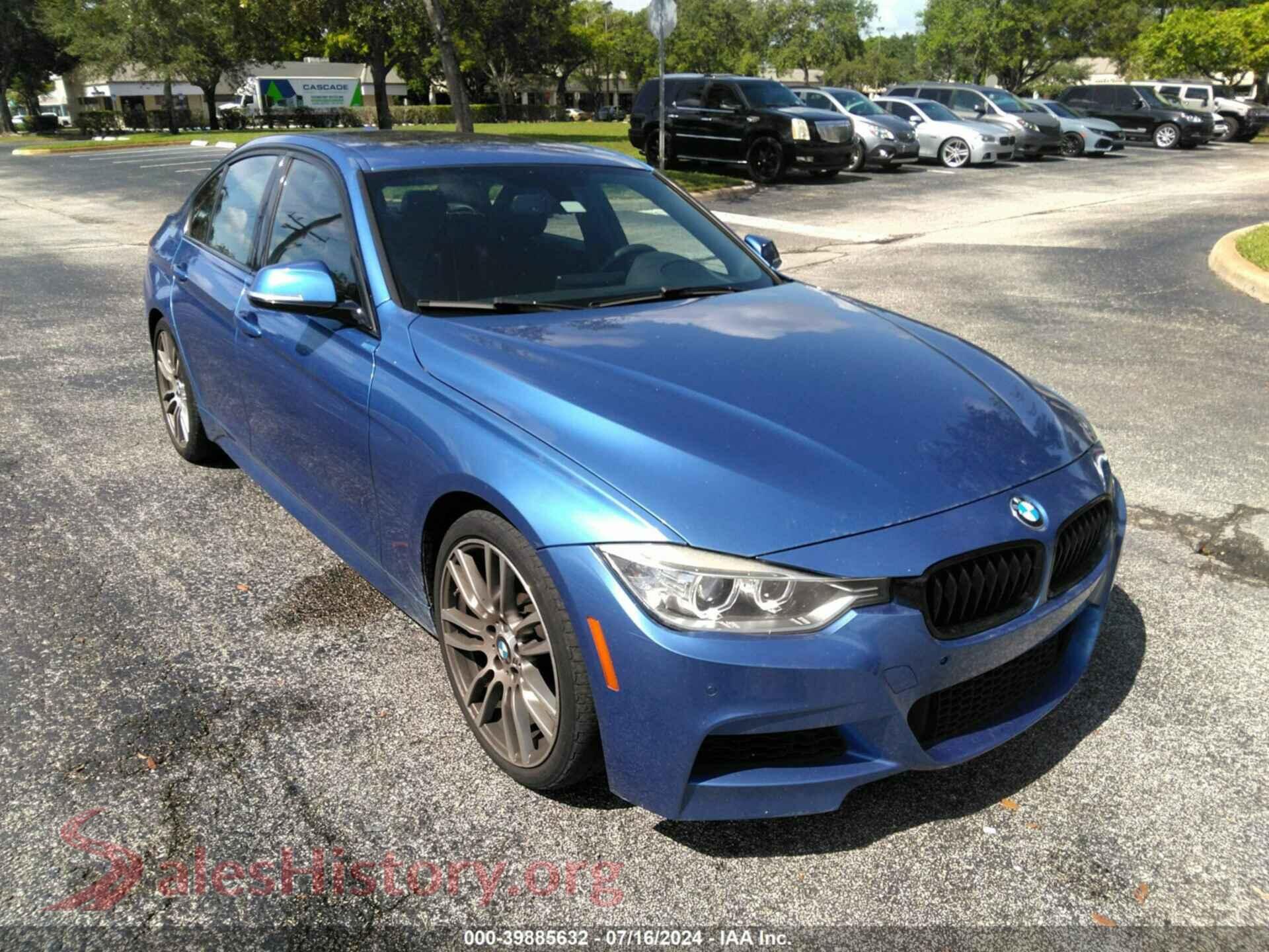 2015 BMW 335I — VIN WBA3A9C52FK472863