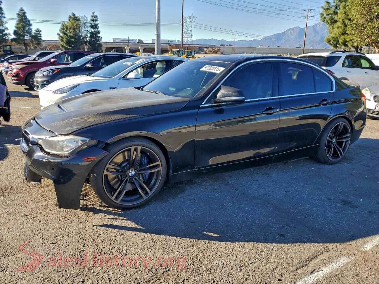 2015 BMW 3 SERIES — VIN WBA3A9C57FKW74422