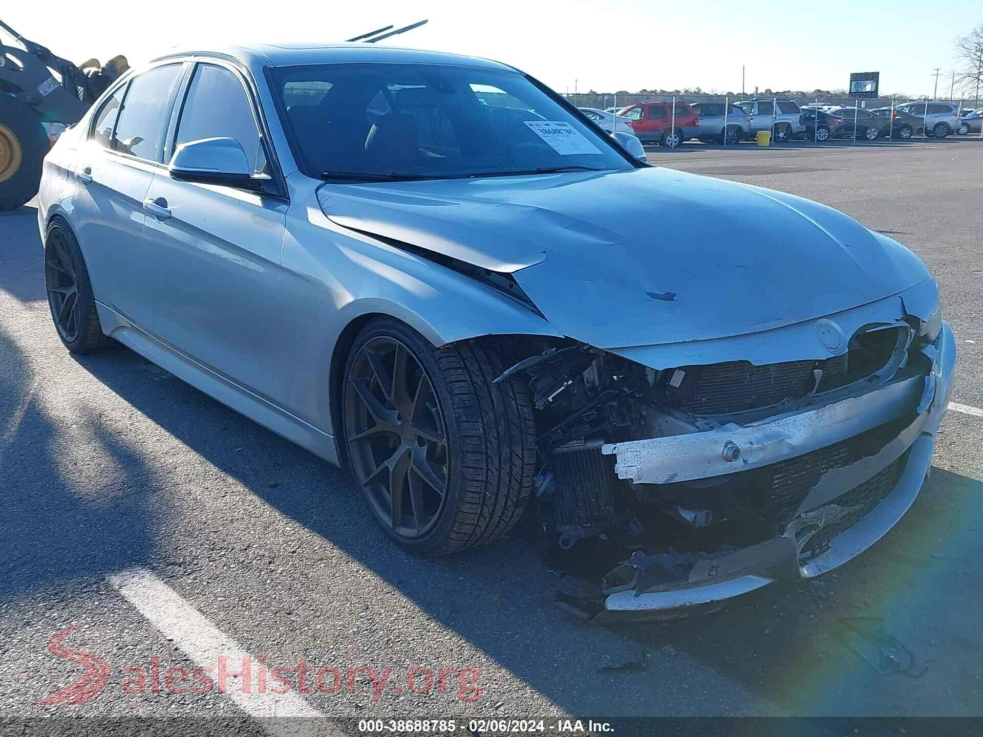 2015 BMW 335 — VIN WBA3A9C58FKW74204