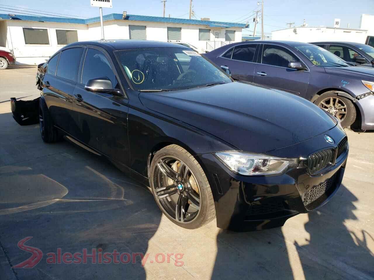 2014 BMW 3 SERIES — VIN WBA3A9C59EF477663