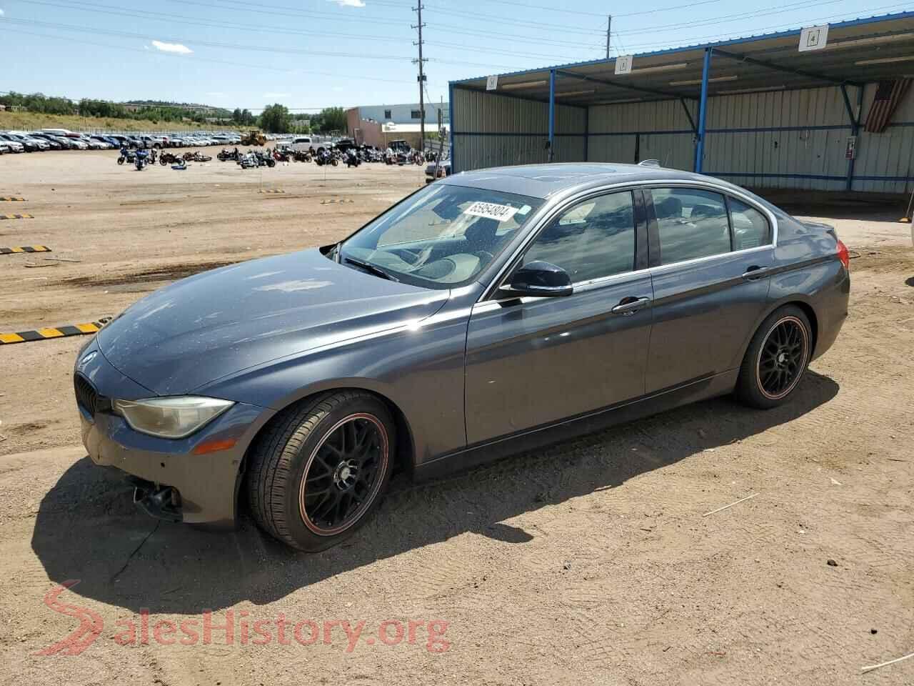 2015 BMW 3 SERIES — VIN WBA3A9C5XFKW74477