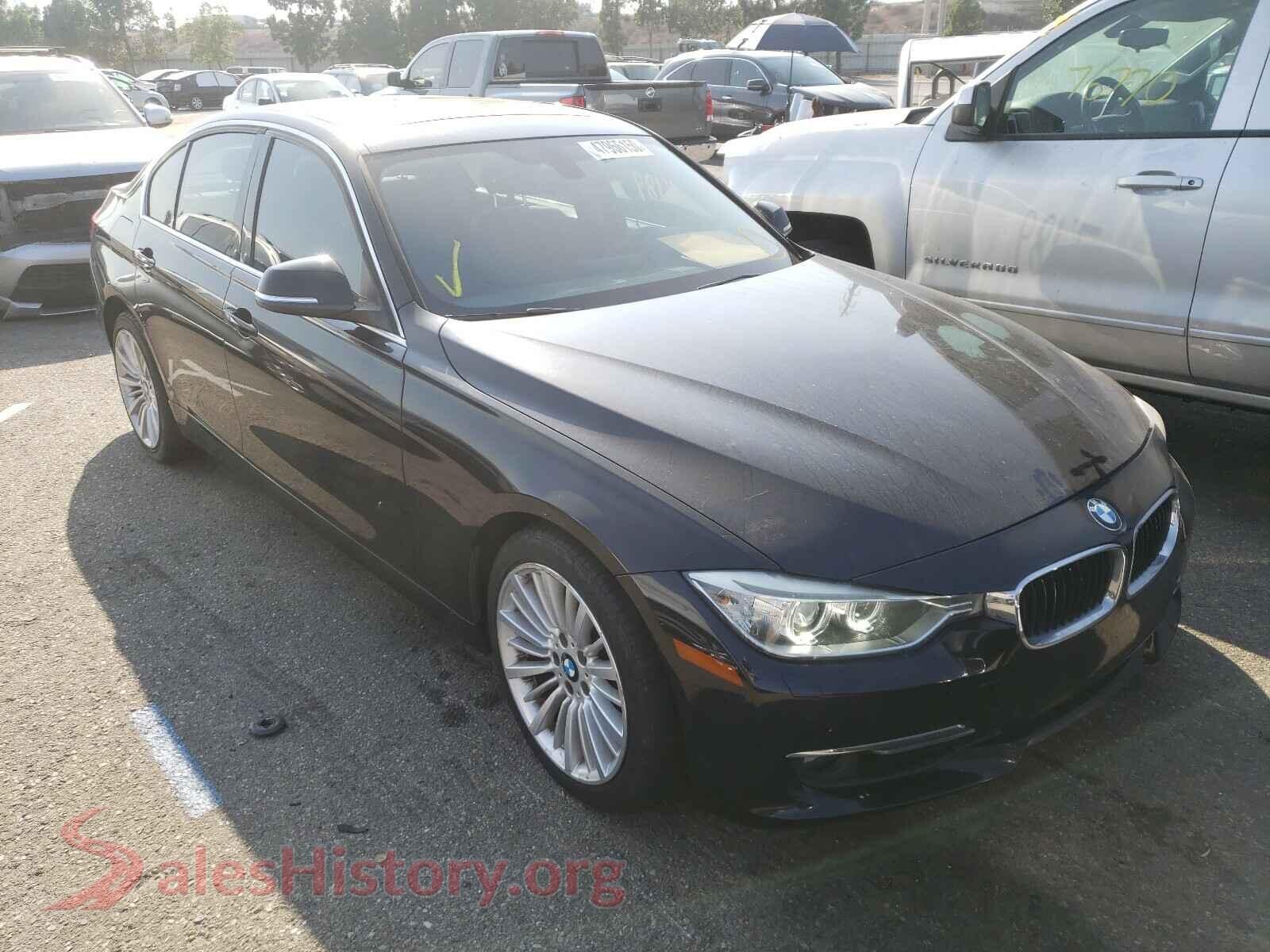 2013 BMW 3 SERIES — VIN WBA3A9G50DNP36037