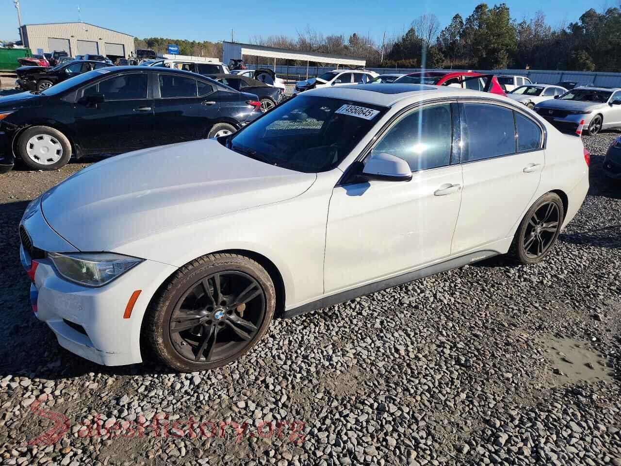 2014 BMW 3 SERIES — VIN WBA3A9G50ENS65248