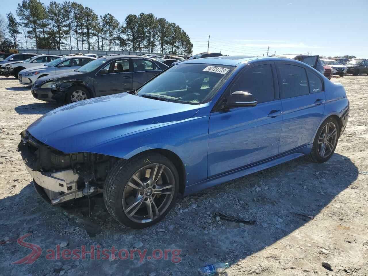 2015 BMW 3 SERIES — VIN WBA3A9G52FNS66421