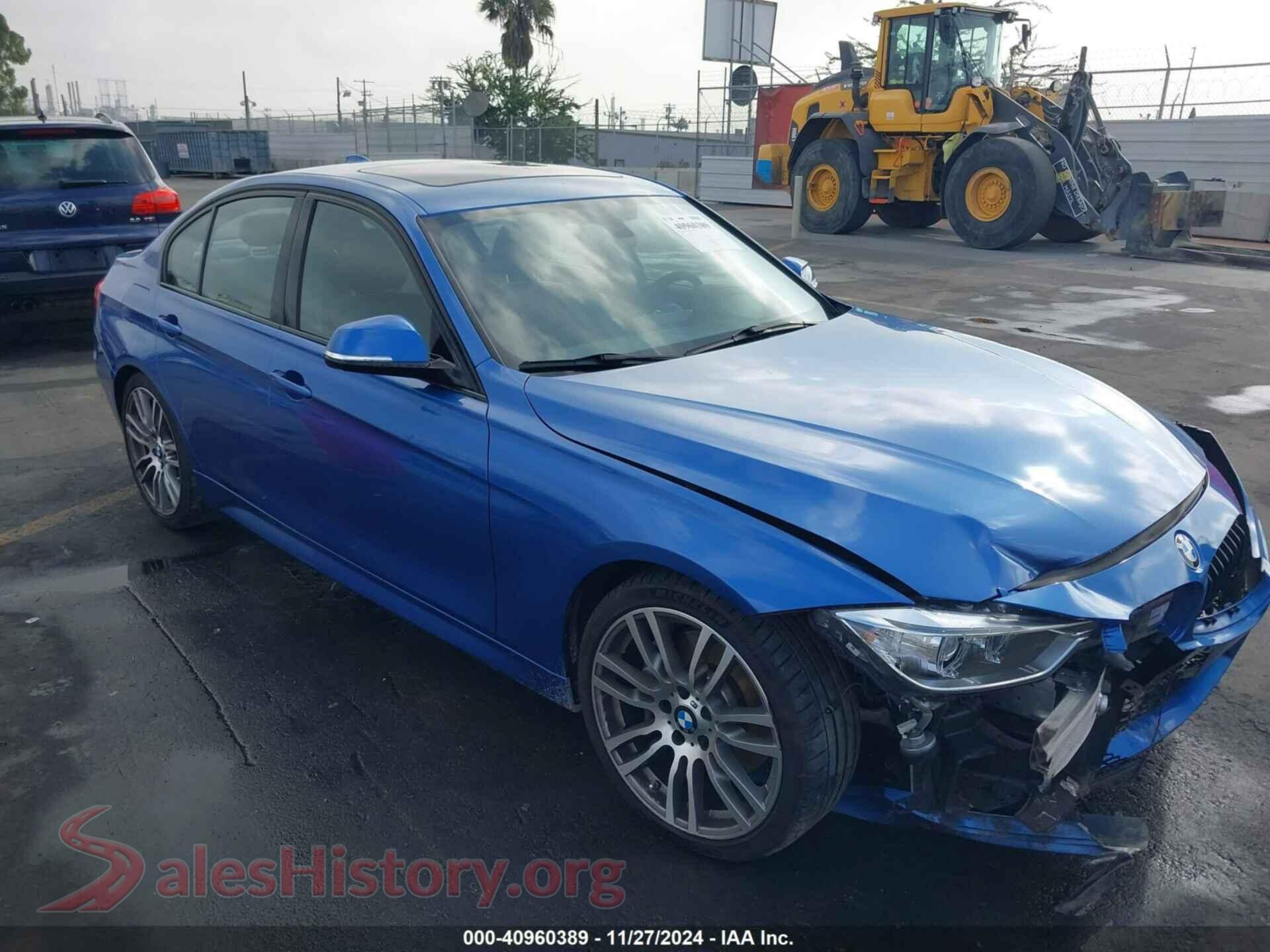 2013 BMW 335I — VIN WBA3A9G53DNP37263