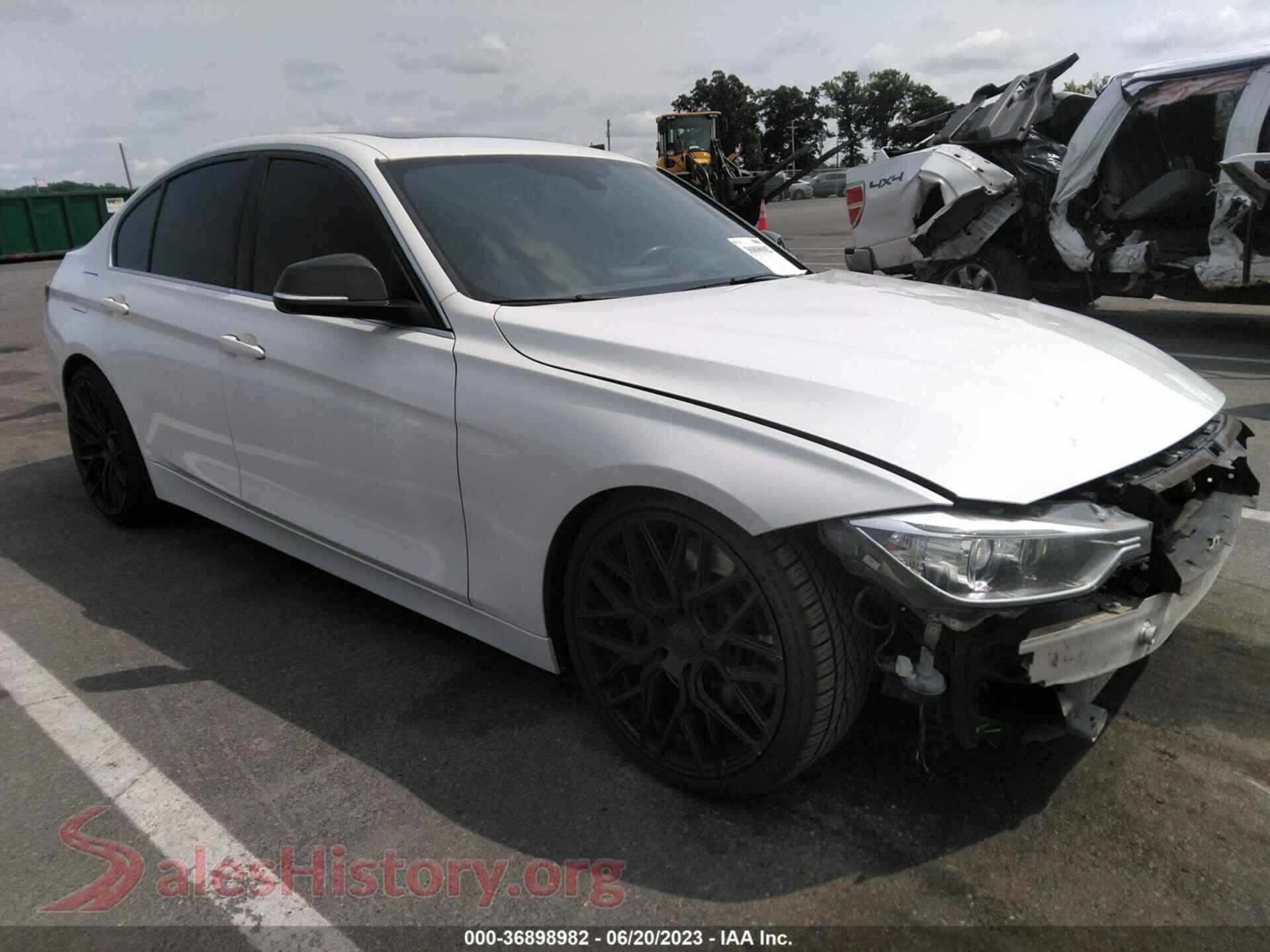 2015 BMW 3 SERIES — VIN WBA3A9G53FNS66136