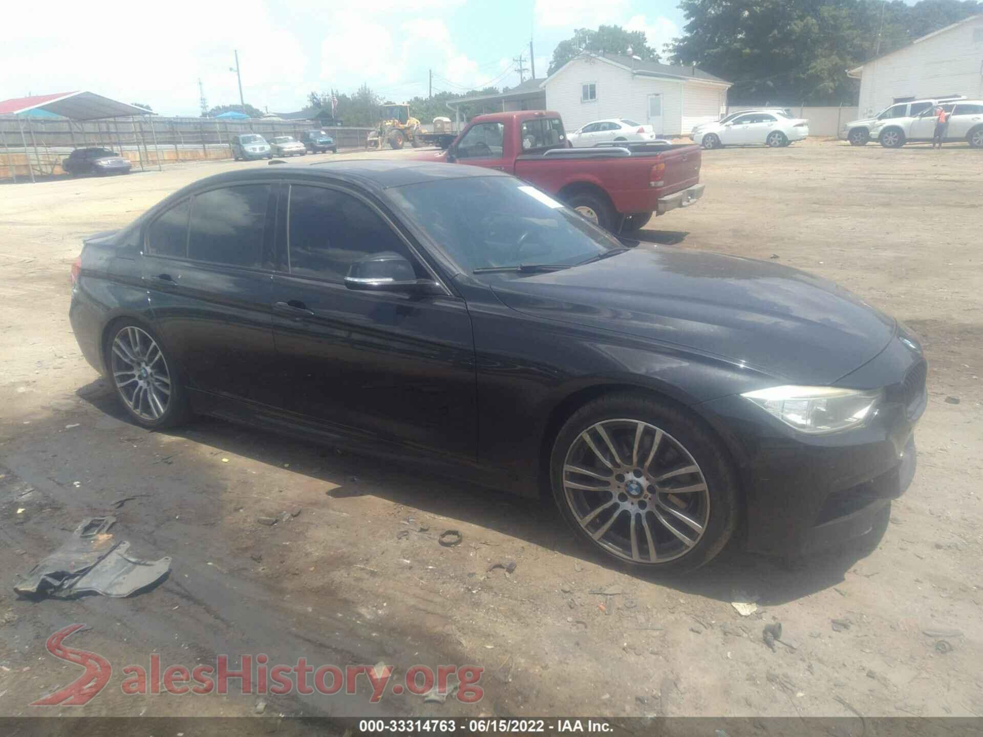 2013 BMW 3 SERIES — VIN WBA3A9G56DNR97253
