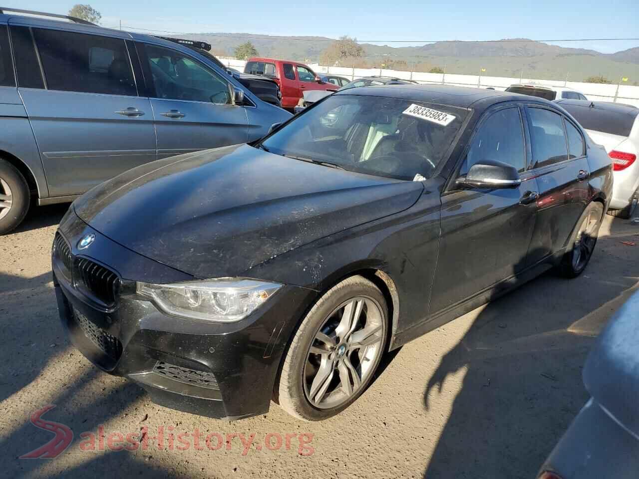 2014 BMW 3 SERIES — VIN WBA3A9G57ENS65067